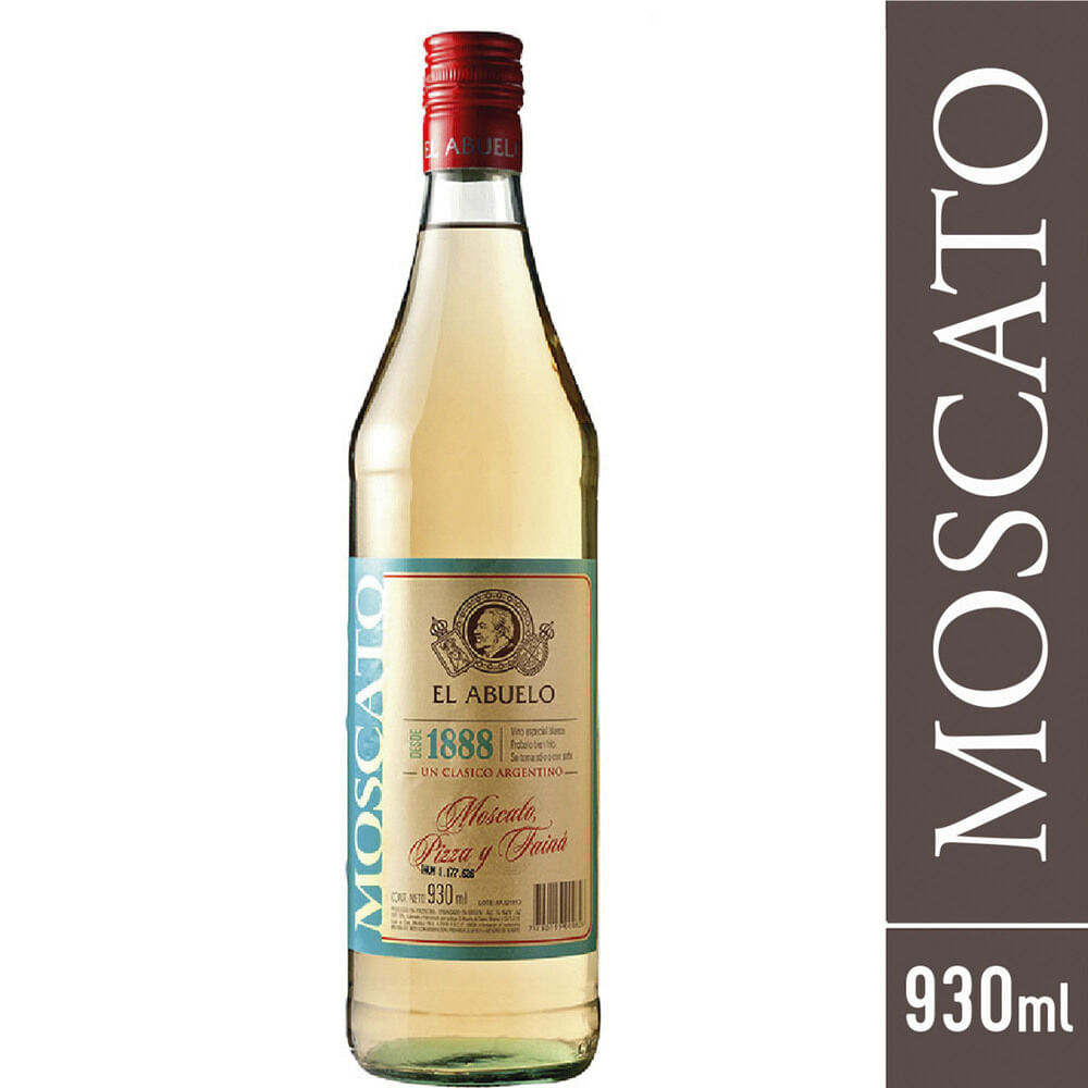 Vino Moscato El Abuelo 930 ml
