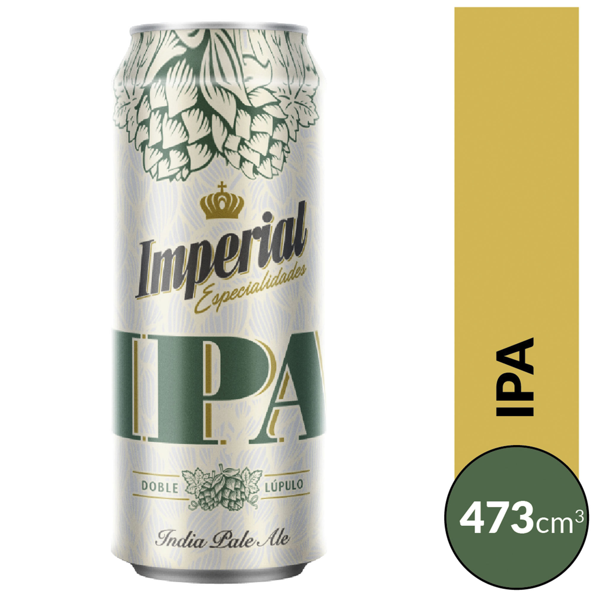 Cerveza Rubia Imperial Ipa 473 Ml