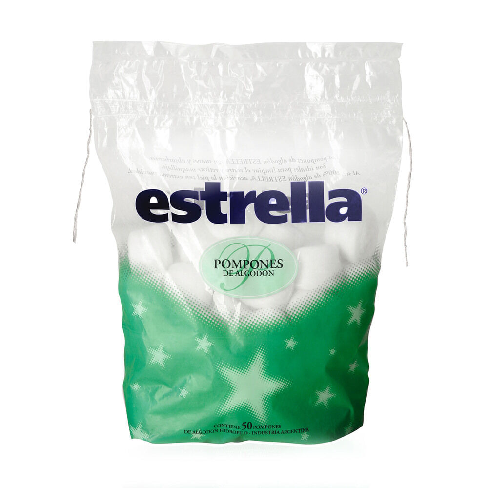 Algodon Pompon Estrella 50 U