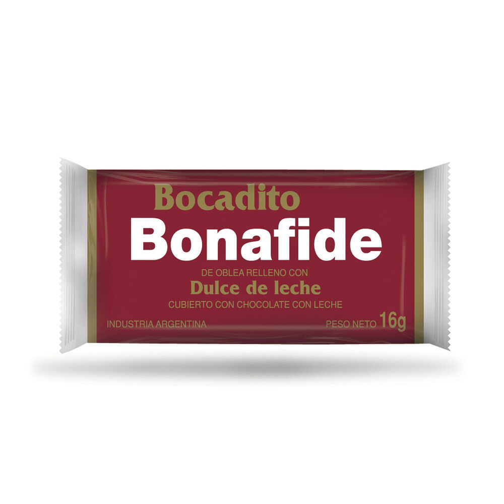 Bocadito de chocolate relleno Bonafide 16 g.