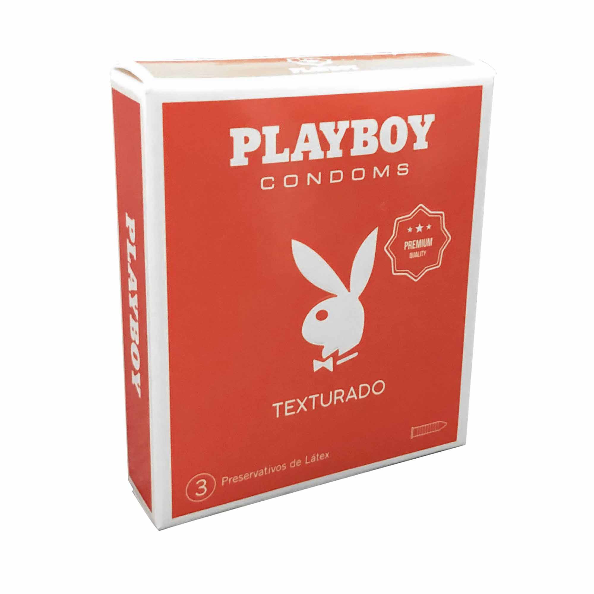 Preservativos texturado Playboy 3 u.