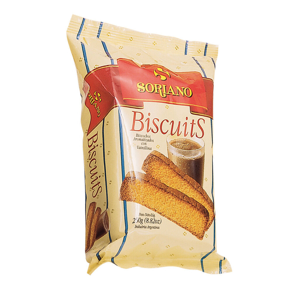 Bizcochos Soriano biscuits 250 g.