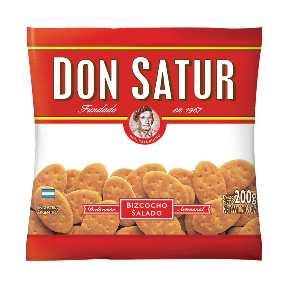 Bizcochos De Grasa Don Satur 200gr