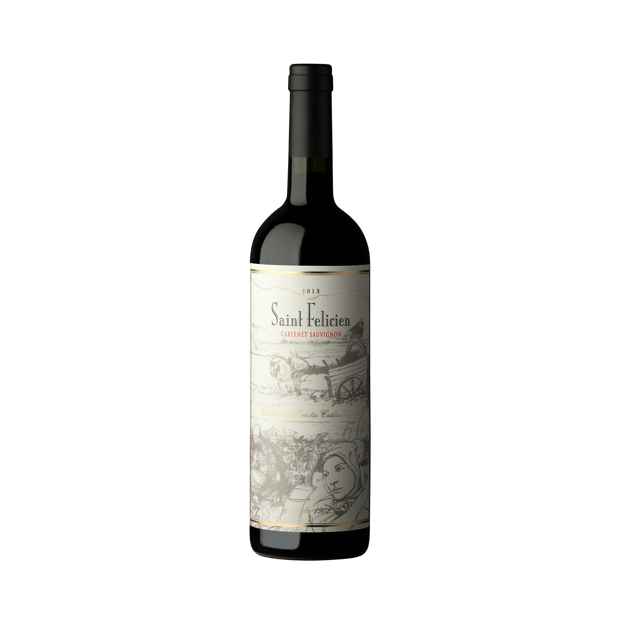 Vino tinto Cabernet Sauvignon Saint Felicien 750 ml