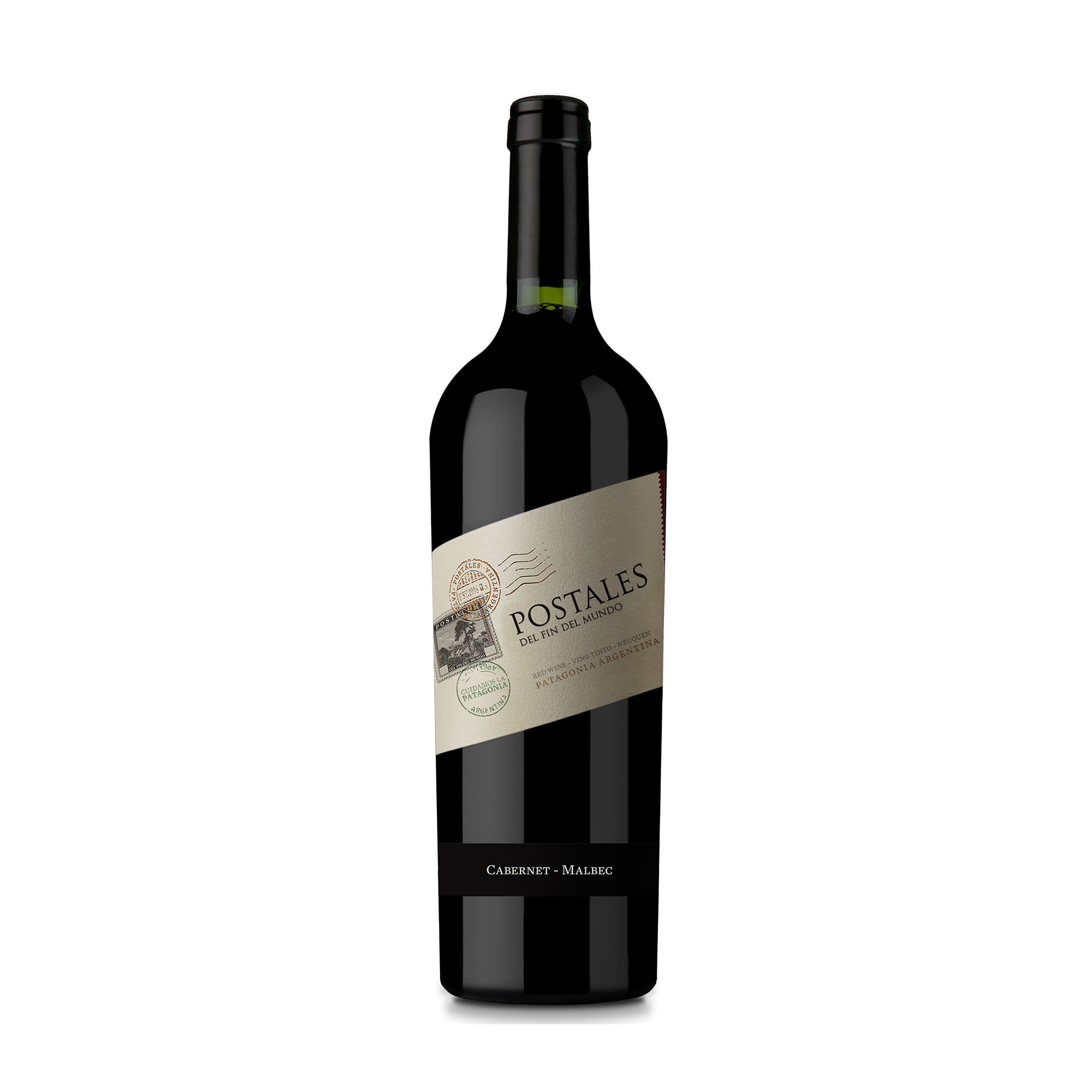 Vino tinto Cabernet Malbec Postales 750 ml