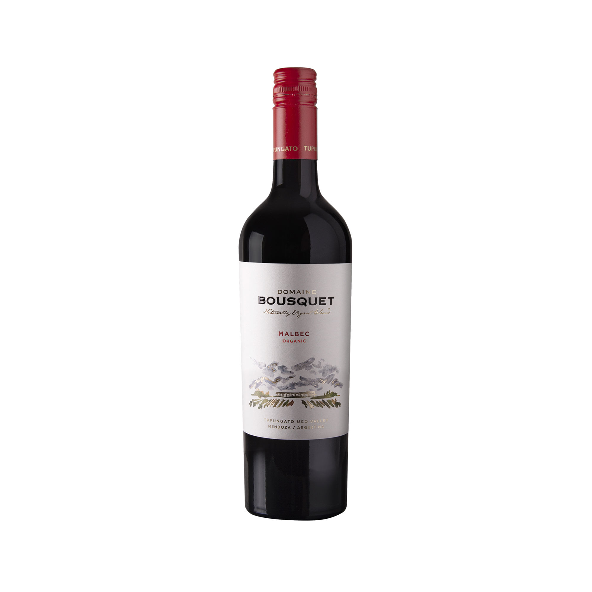 Vino tinto malbec Domaine Bousquet premium 750 cc.