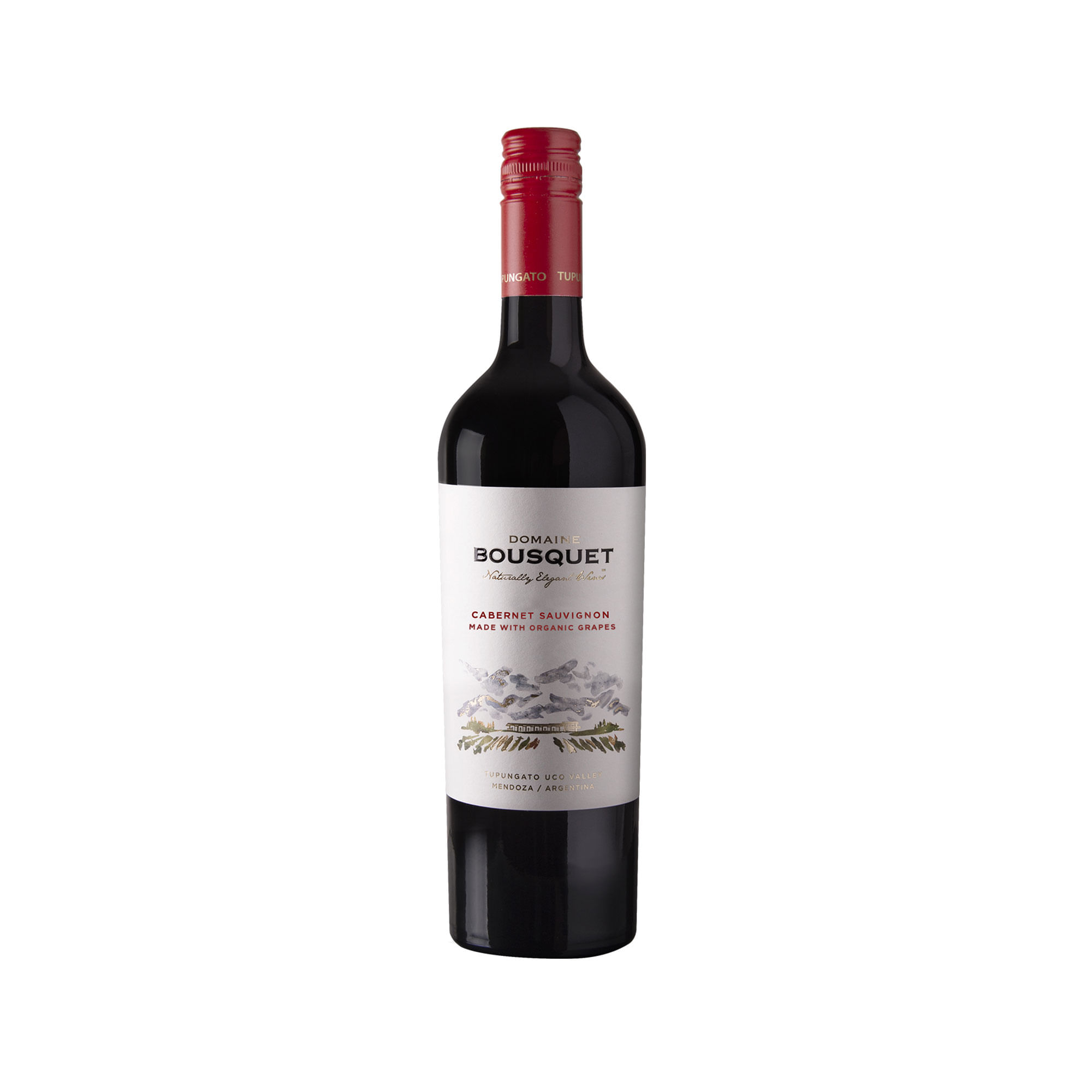 Vino tinto cabernet Domaine Bousquet premium 750 cc.