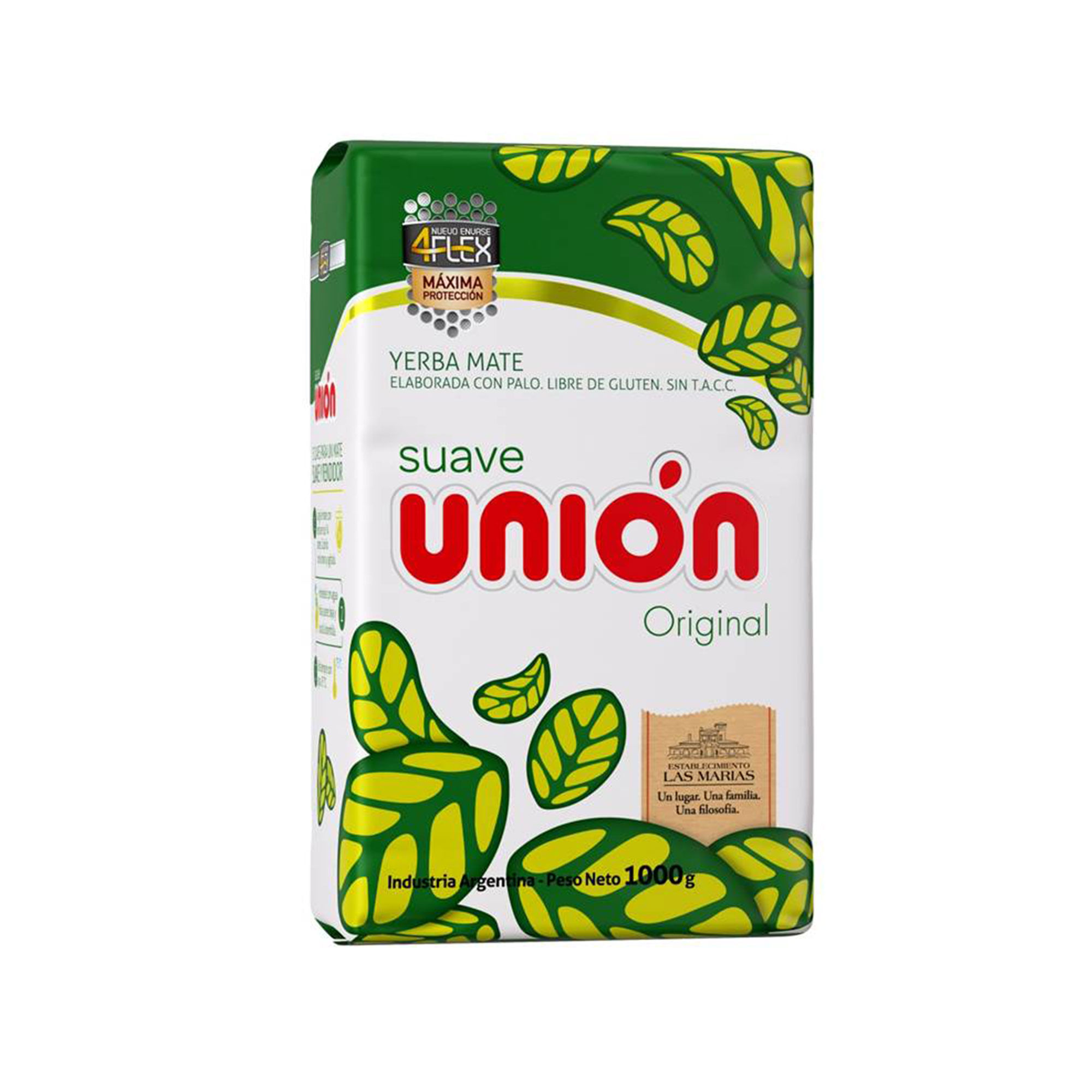 Yerba Mate Unión Suave Original 1 Kg