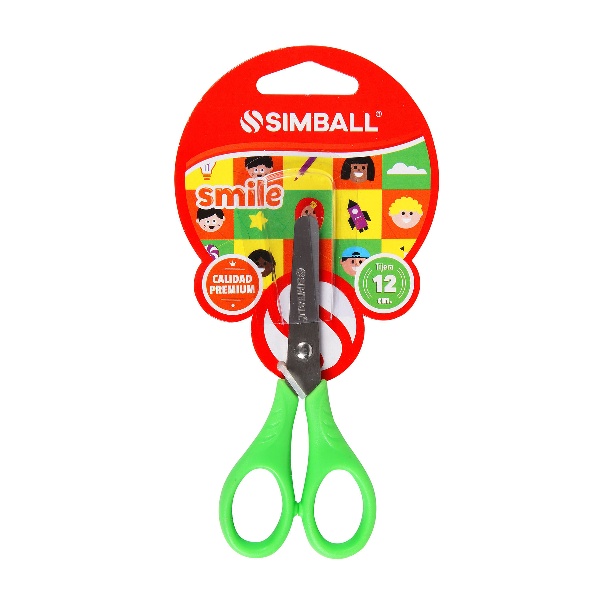 Tijera Simball 13 cm smile 1 u.