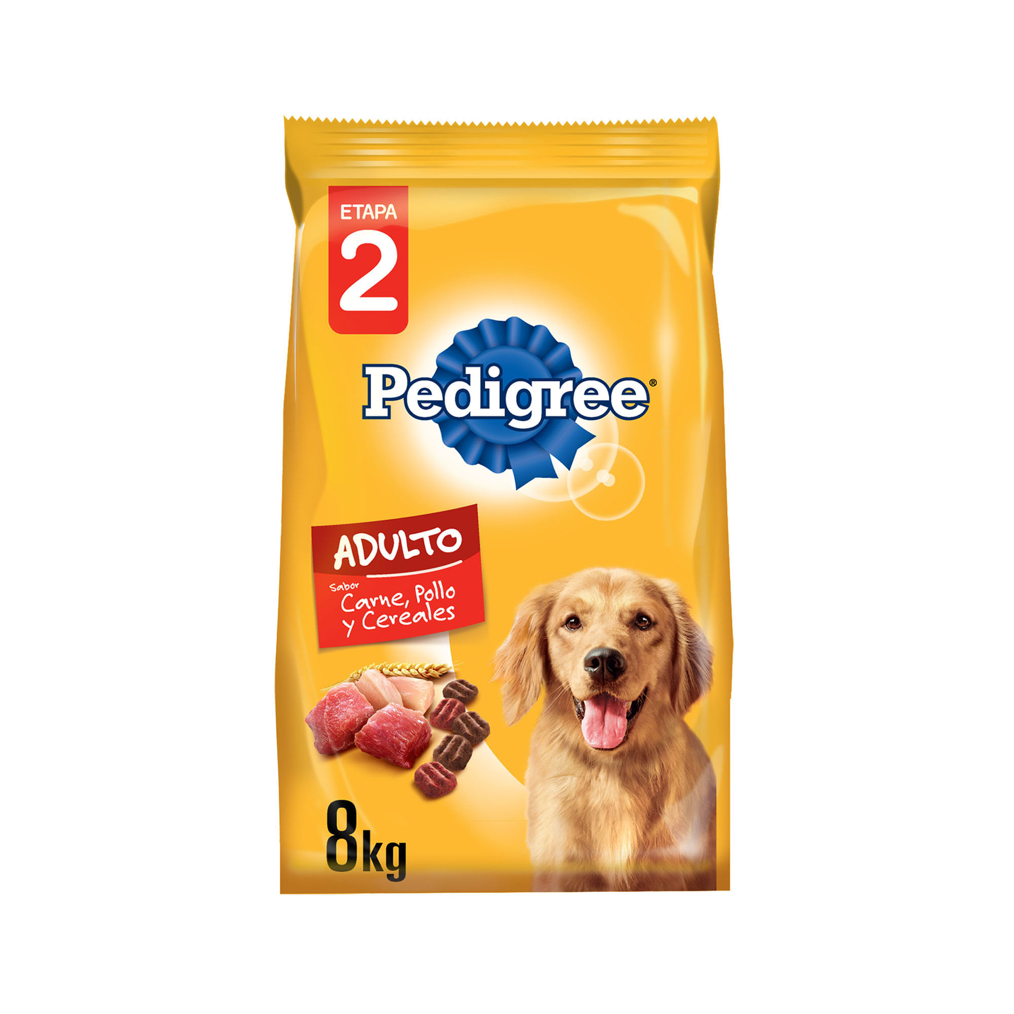 Alimento seco para perro Pedigree adultos CPC 8 kg