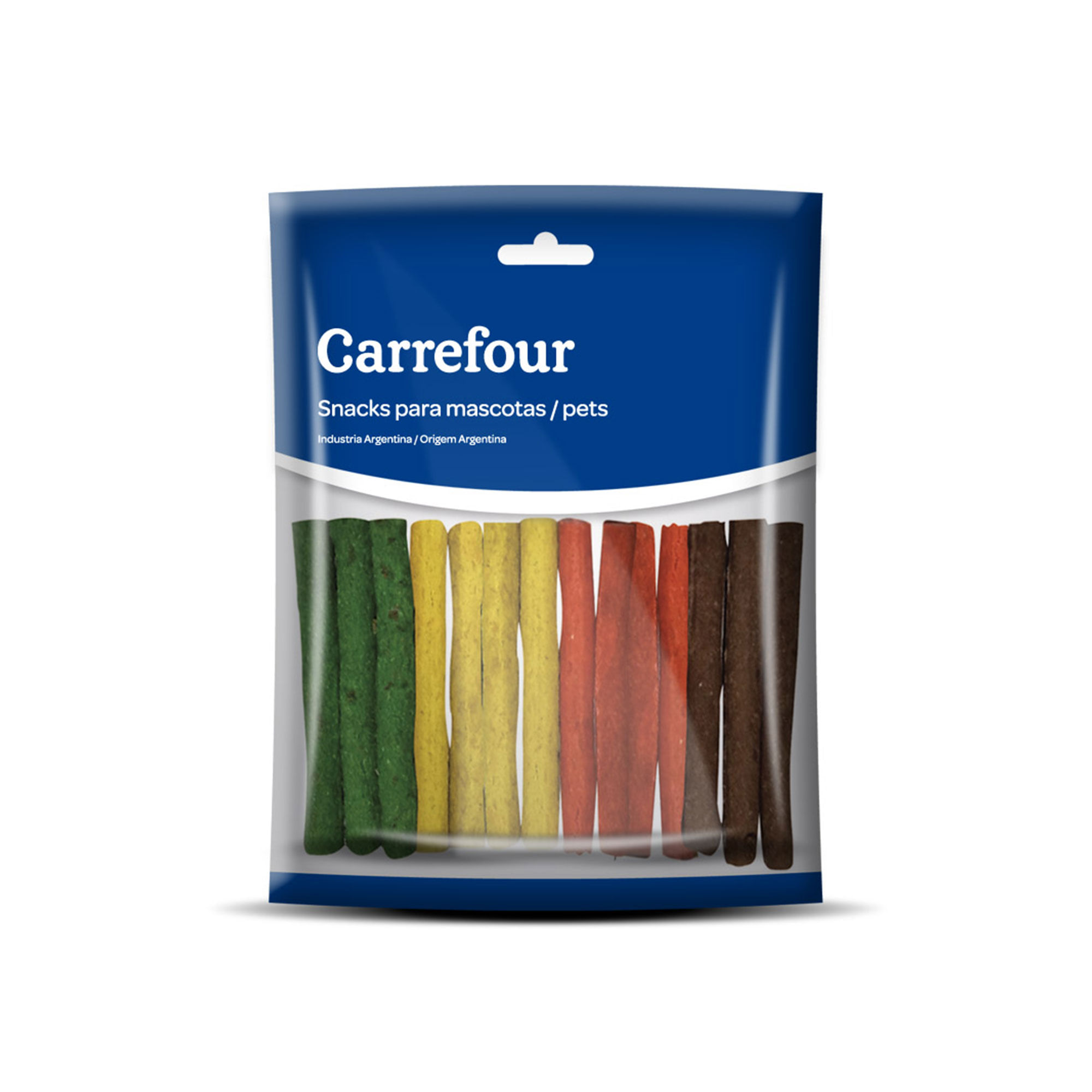 Snack para perros Carrefour palito de 1/4 500 gr