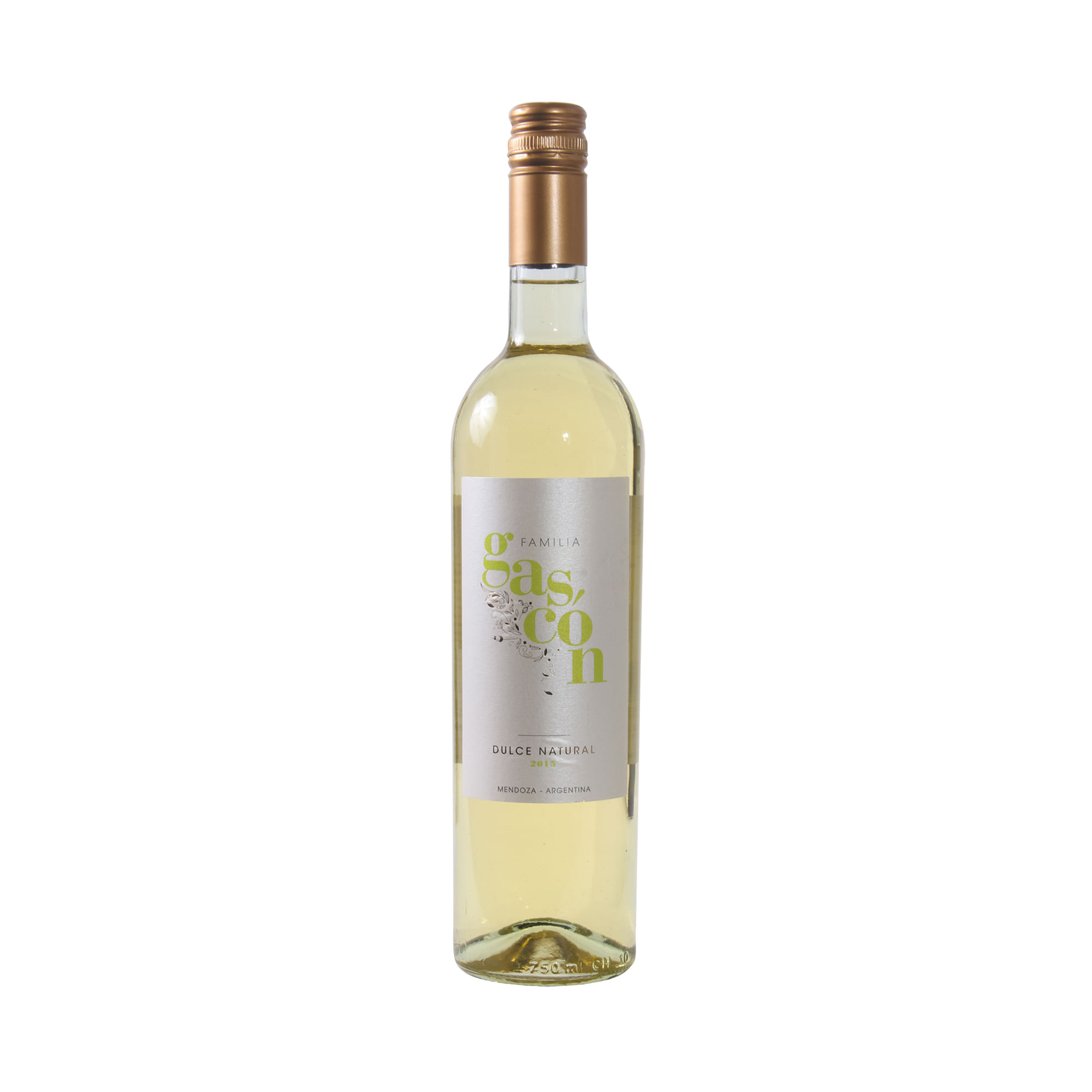 Vino blanco dulce natural Familia Gascon 750 ml