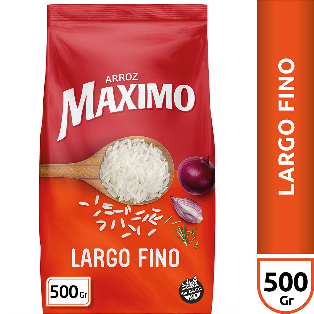 Arroz Largo Fino Maximo 500 G