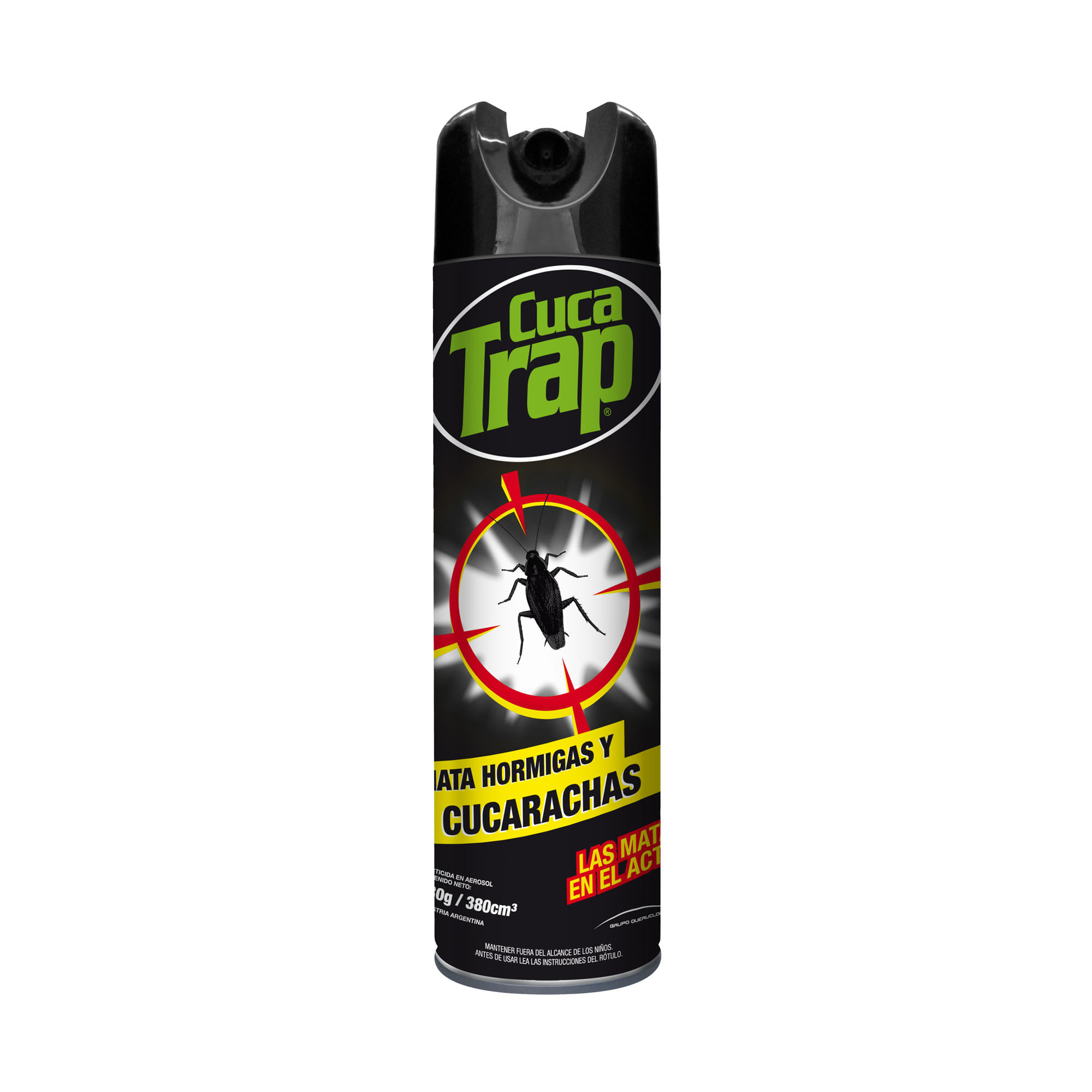 Mata cucarachas Cuca Trap aerosol 400 cc.