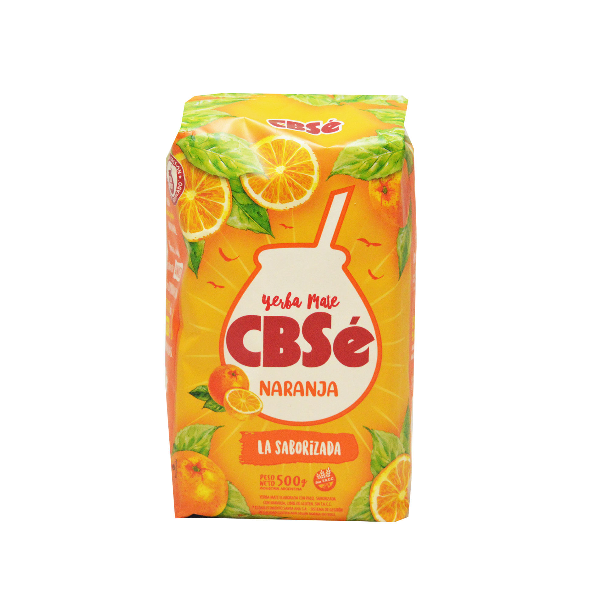 Yerba Mate Cbse De Naranja 500gr