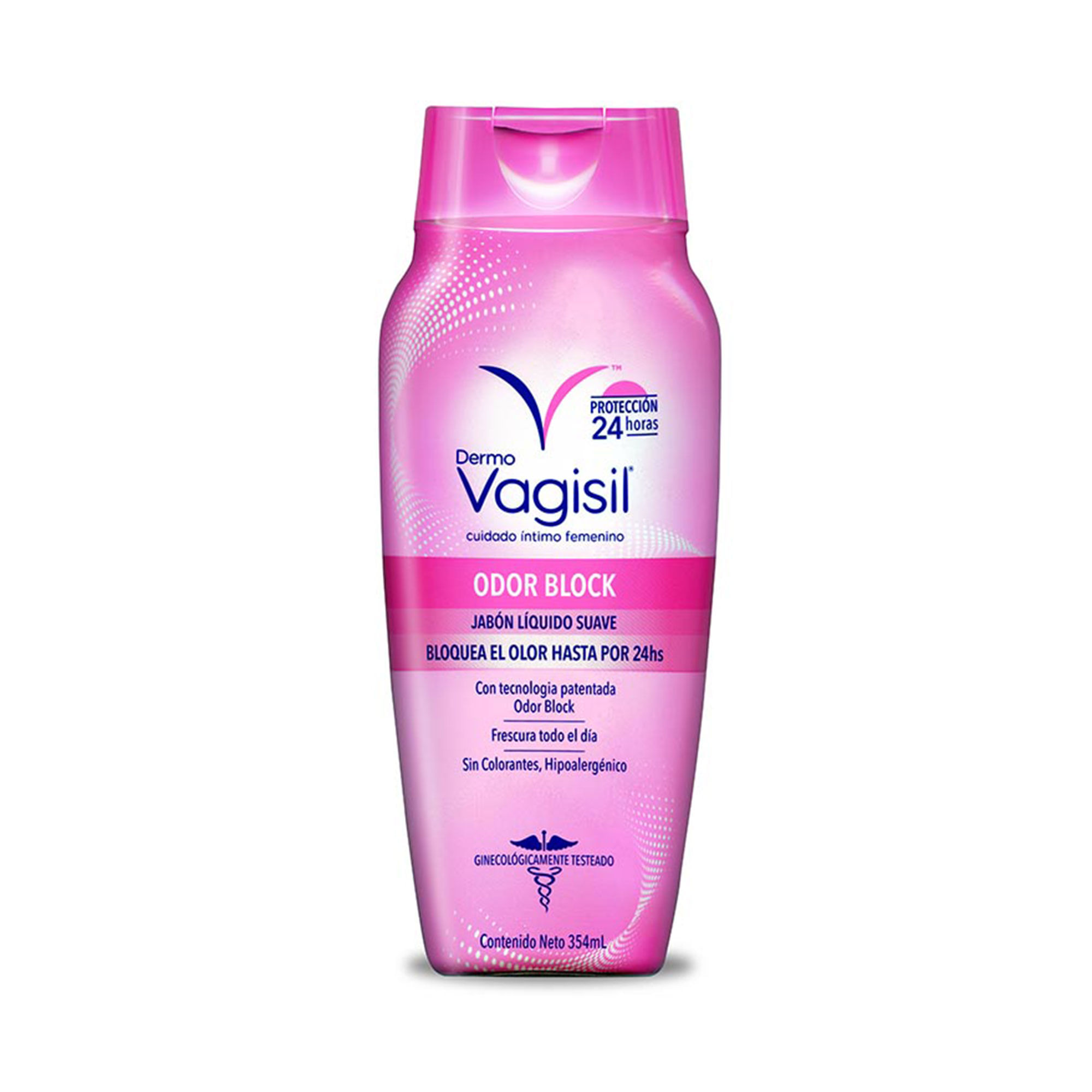 Jabón Intimo Dermo Vagisil Wash Líquido Odor Block 355ml