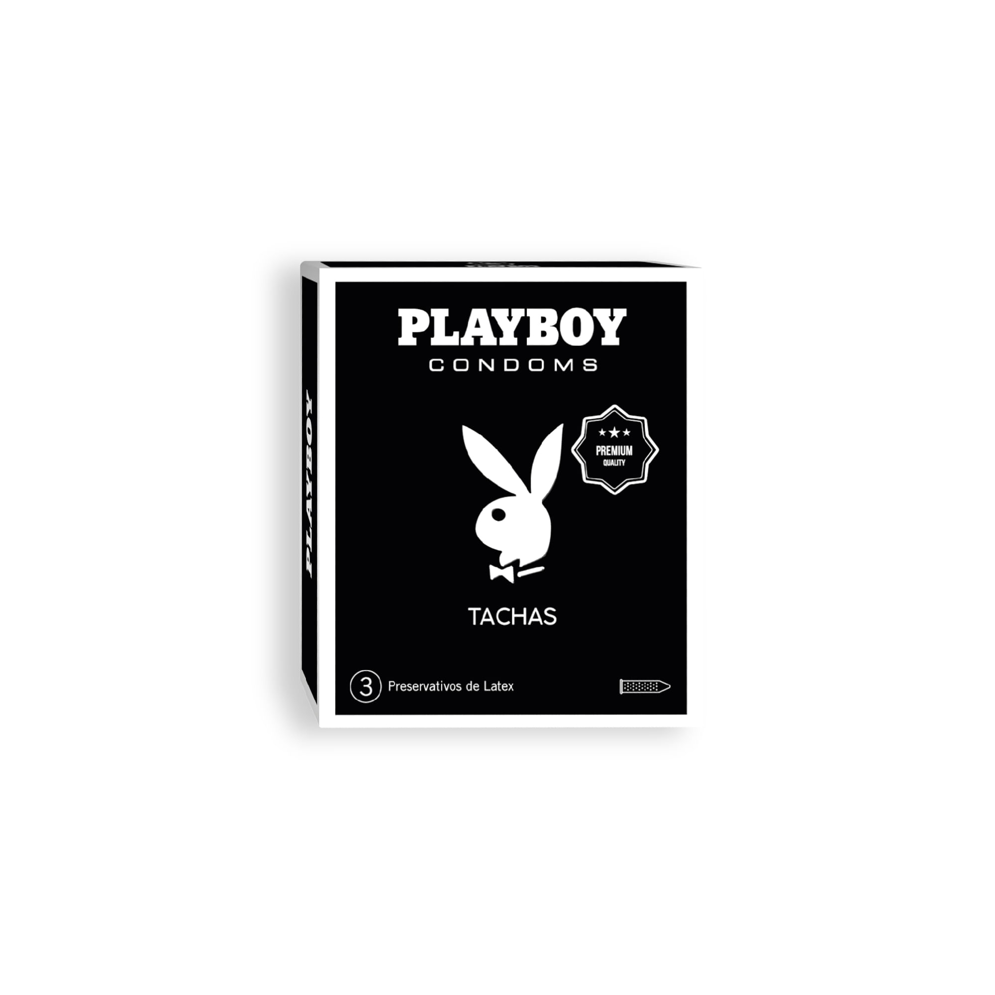 Preservativo Playboy tachas caja x 3 uni