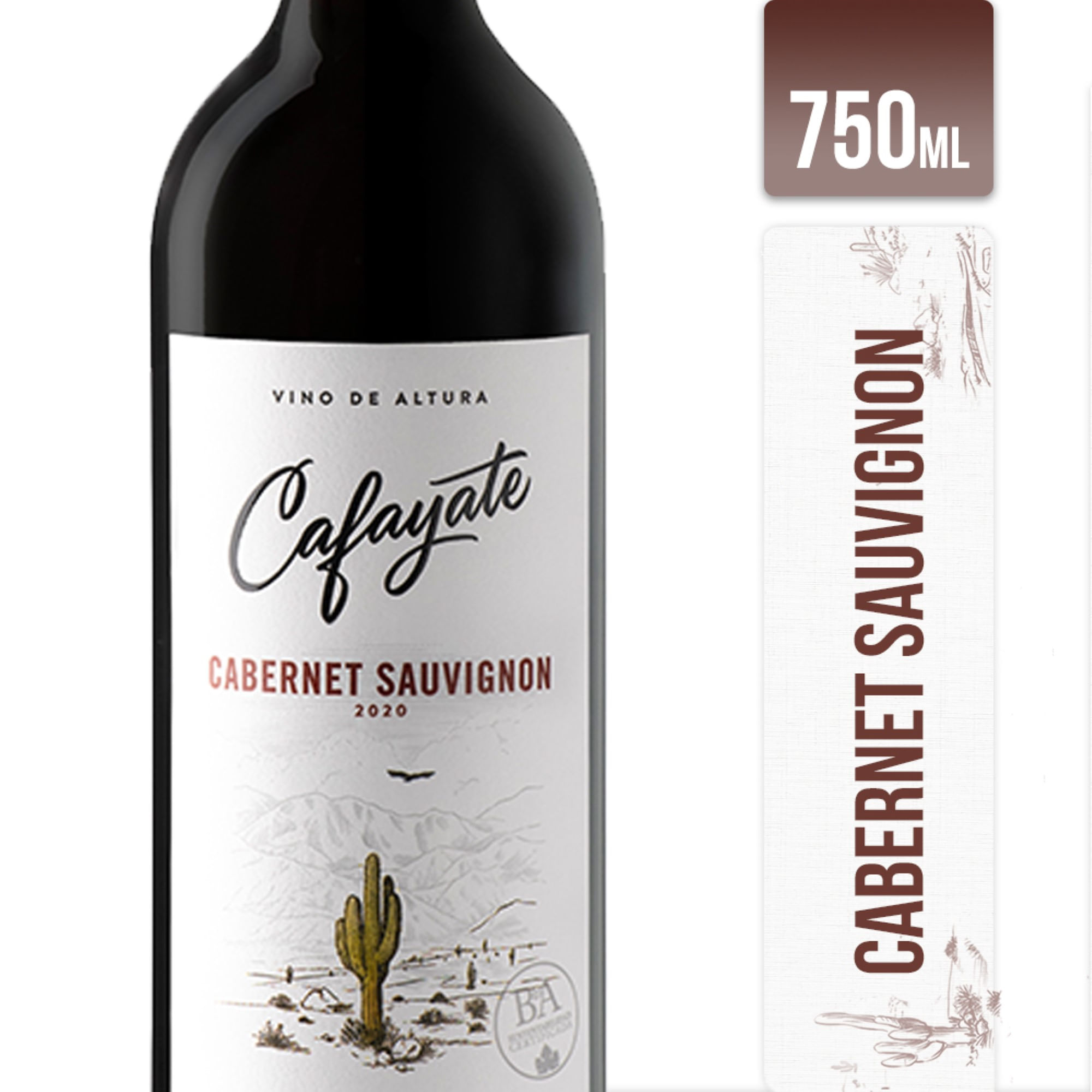 Vino tinto Cabernet Cafayate 750 ml