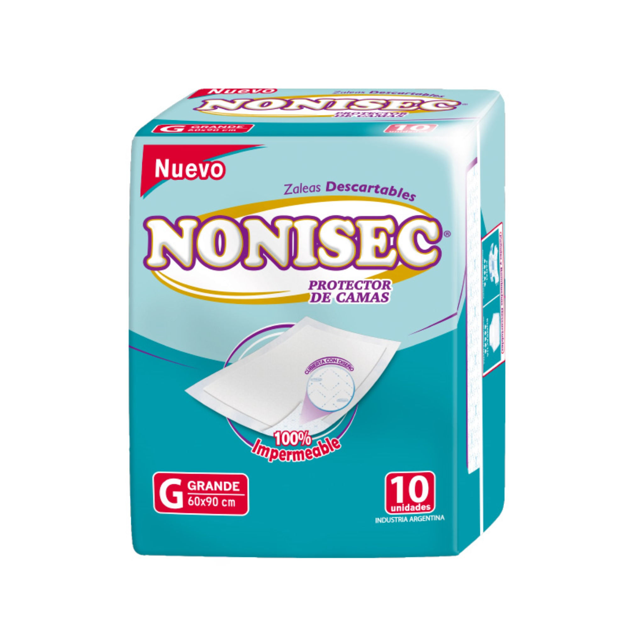 Zaleas descartables Nonisec grandes x 10 uni