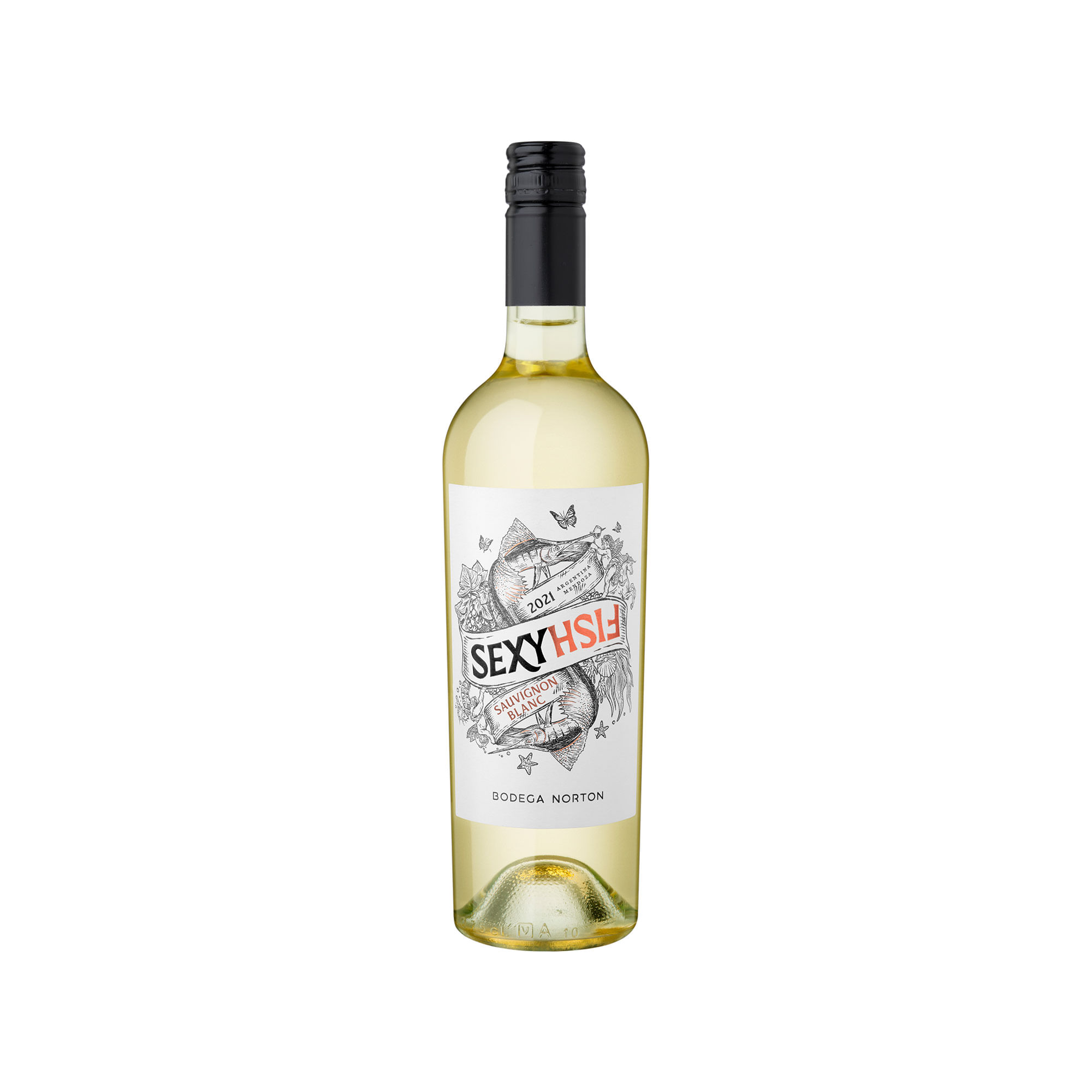 Vino blanco Sauvignon Blanc Sexy Fish 750 ml