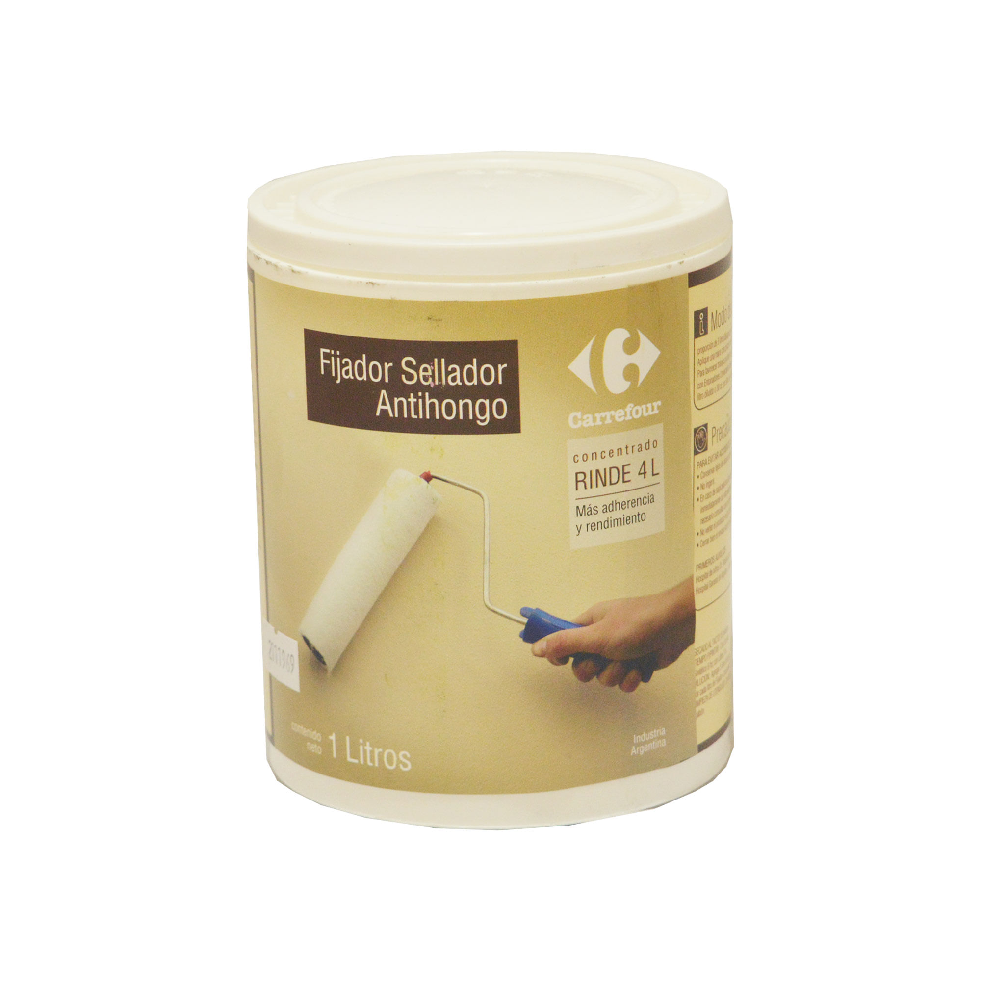 Fijador sellador Carrefour antihongo concentrado 3 x 1 1lt.