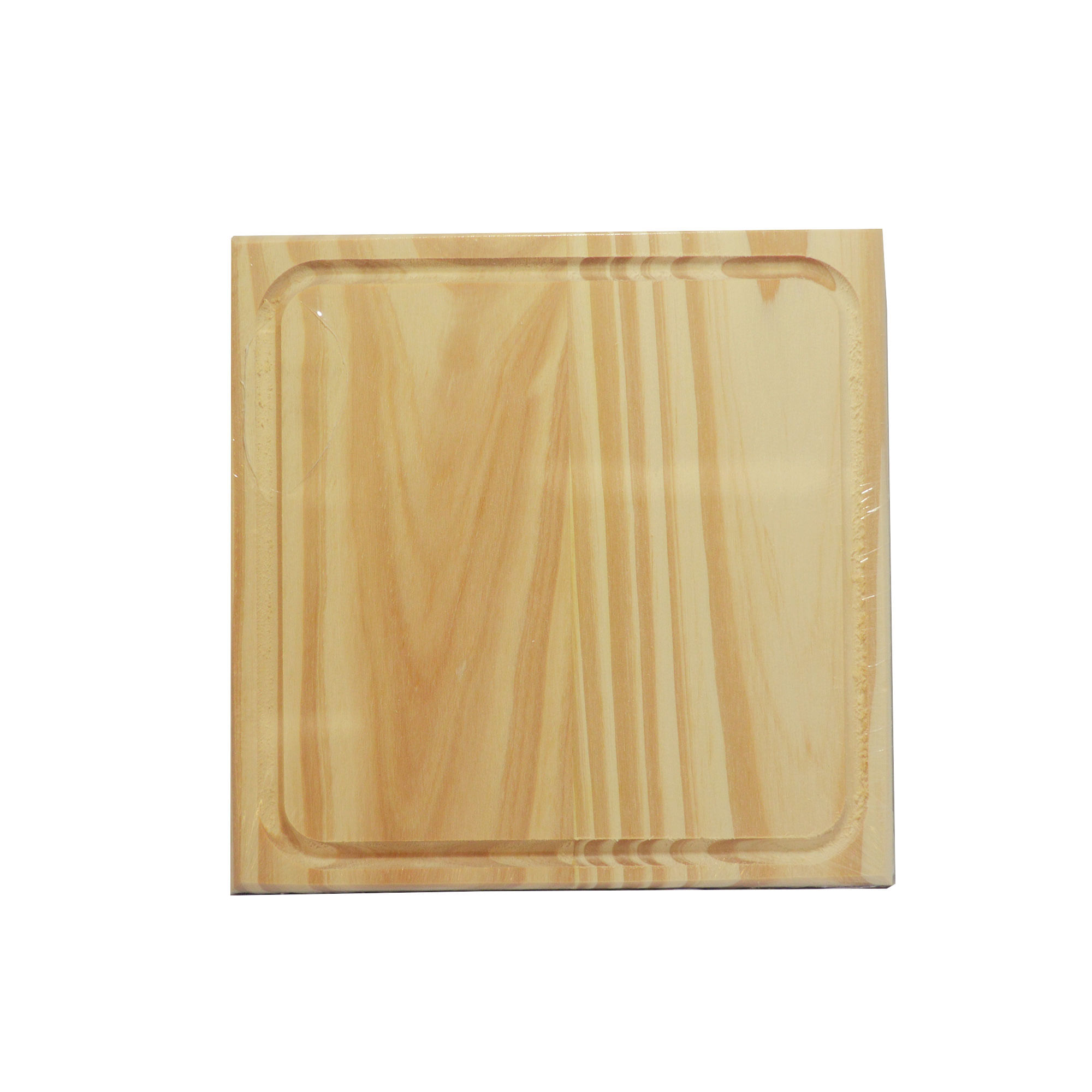 Tabla cuadrada madera pino 23x23 cm