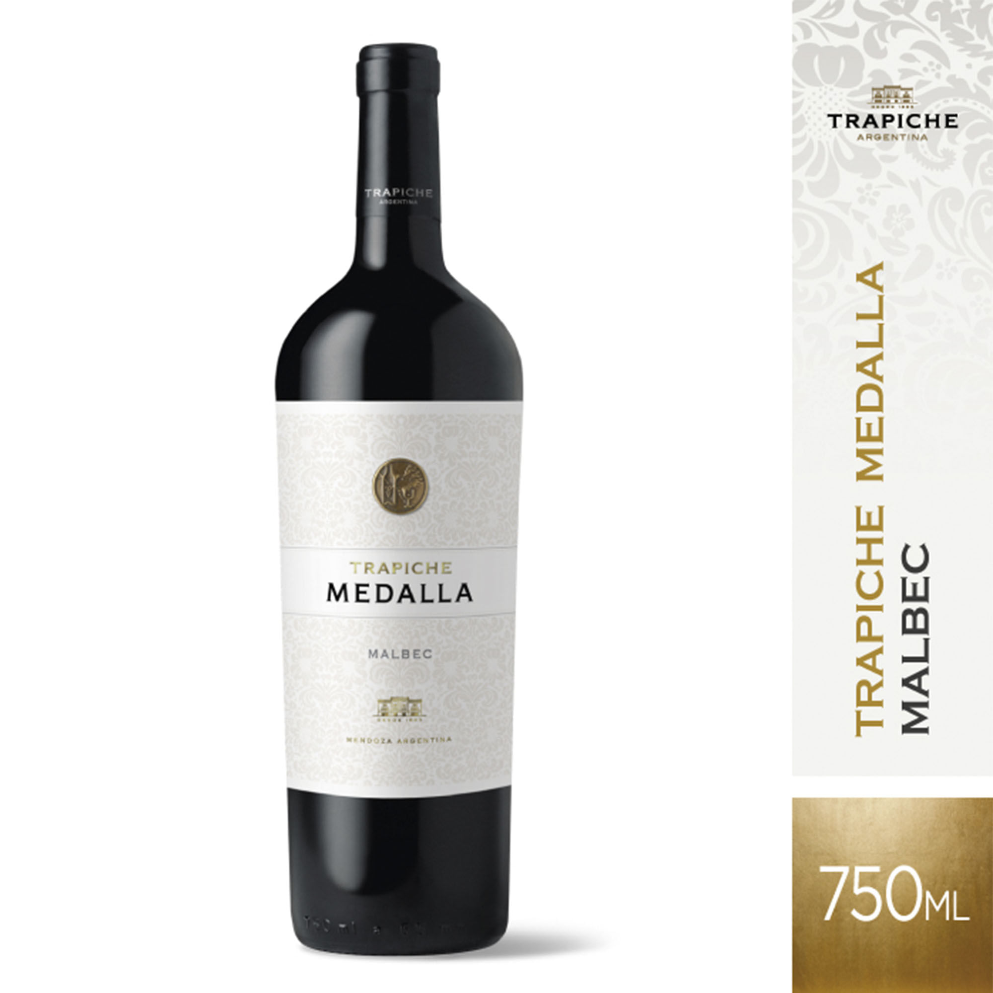 Vino tinto Malbec Trapiche Medalla 750 ml