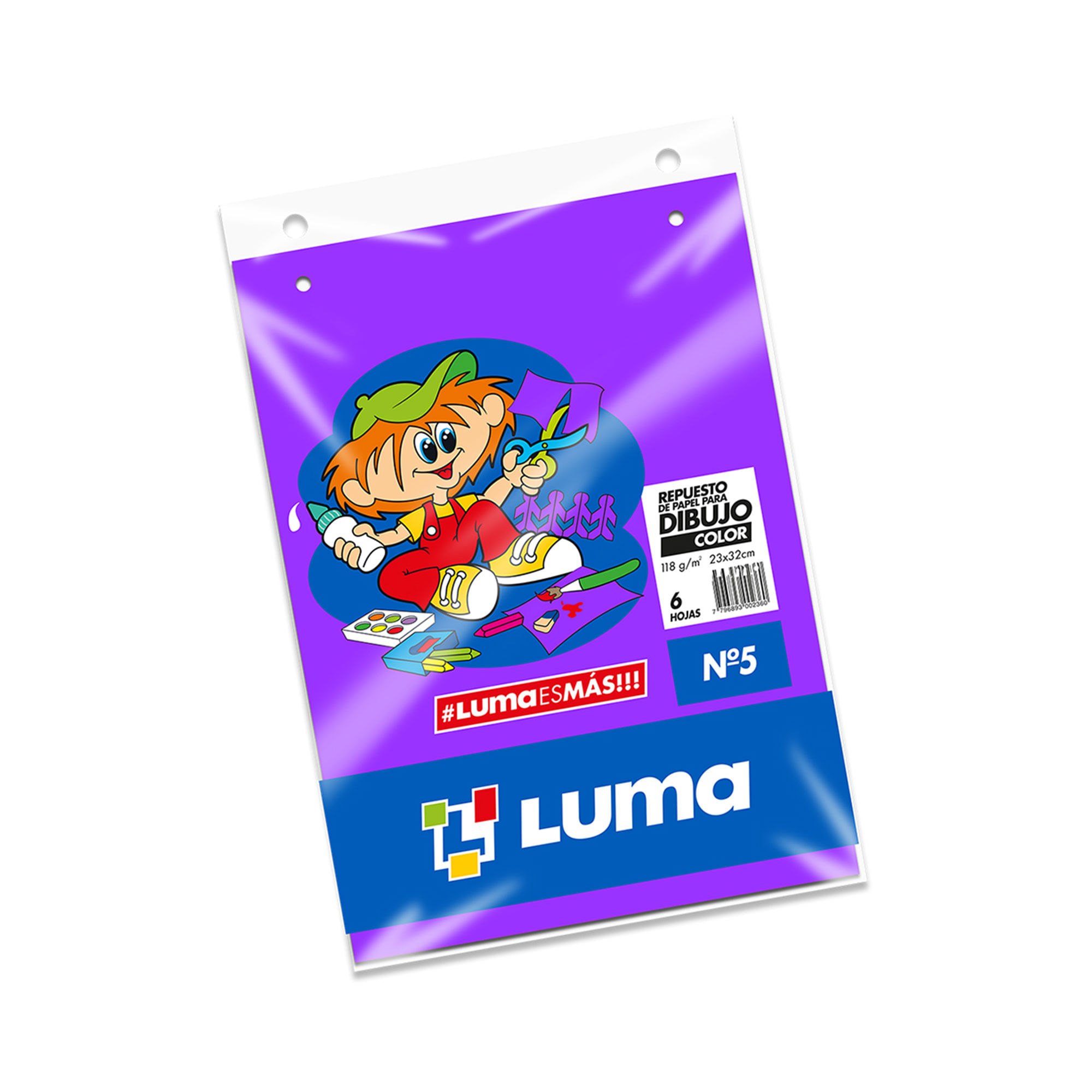 Repuesto dibujo N5 Luma color