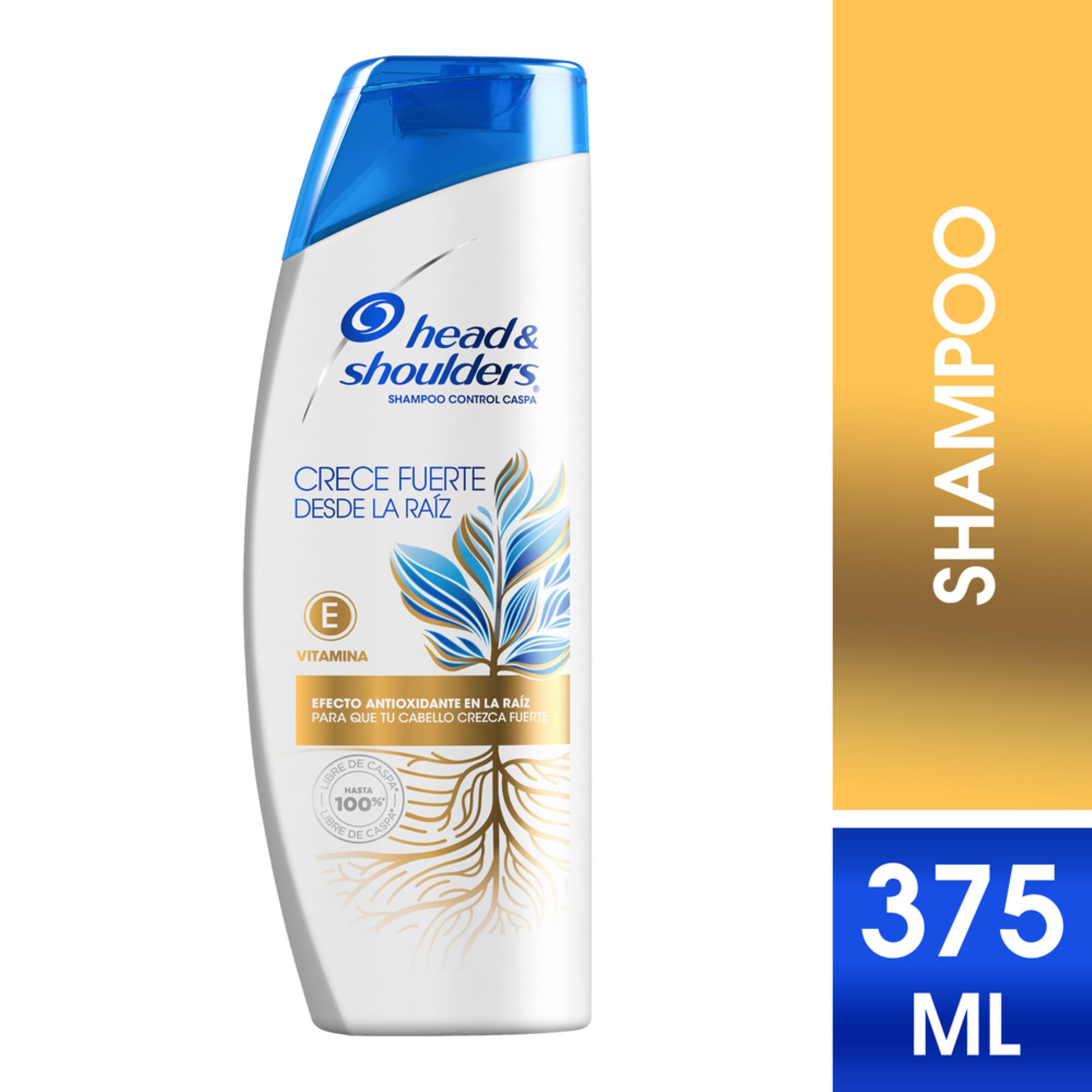 Shampoo fuerza de raíz Head & Shoulders 375 cc.