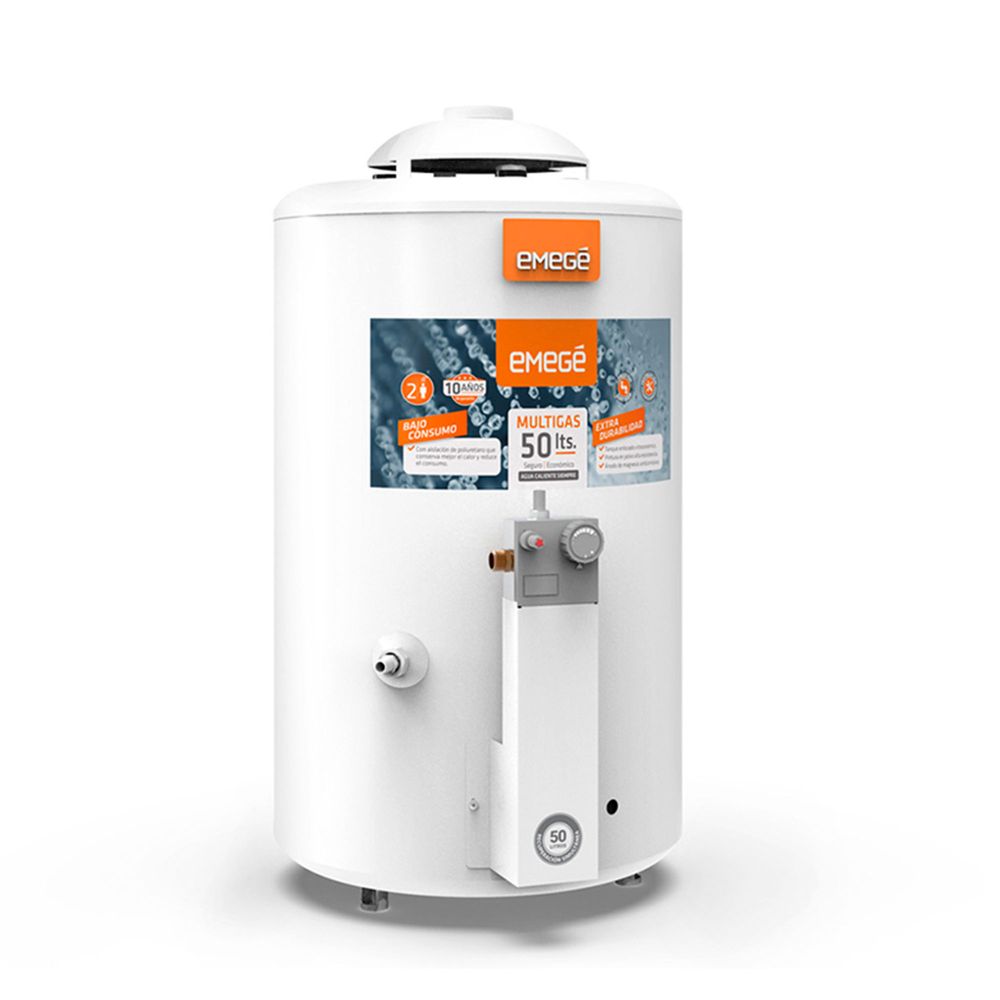 Termotanque 50lts Emege RS TTQ50 blanco carrefourar