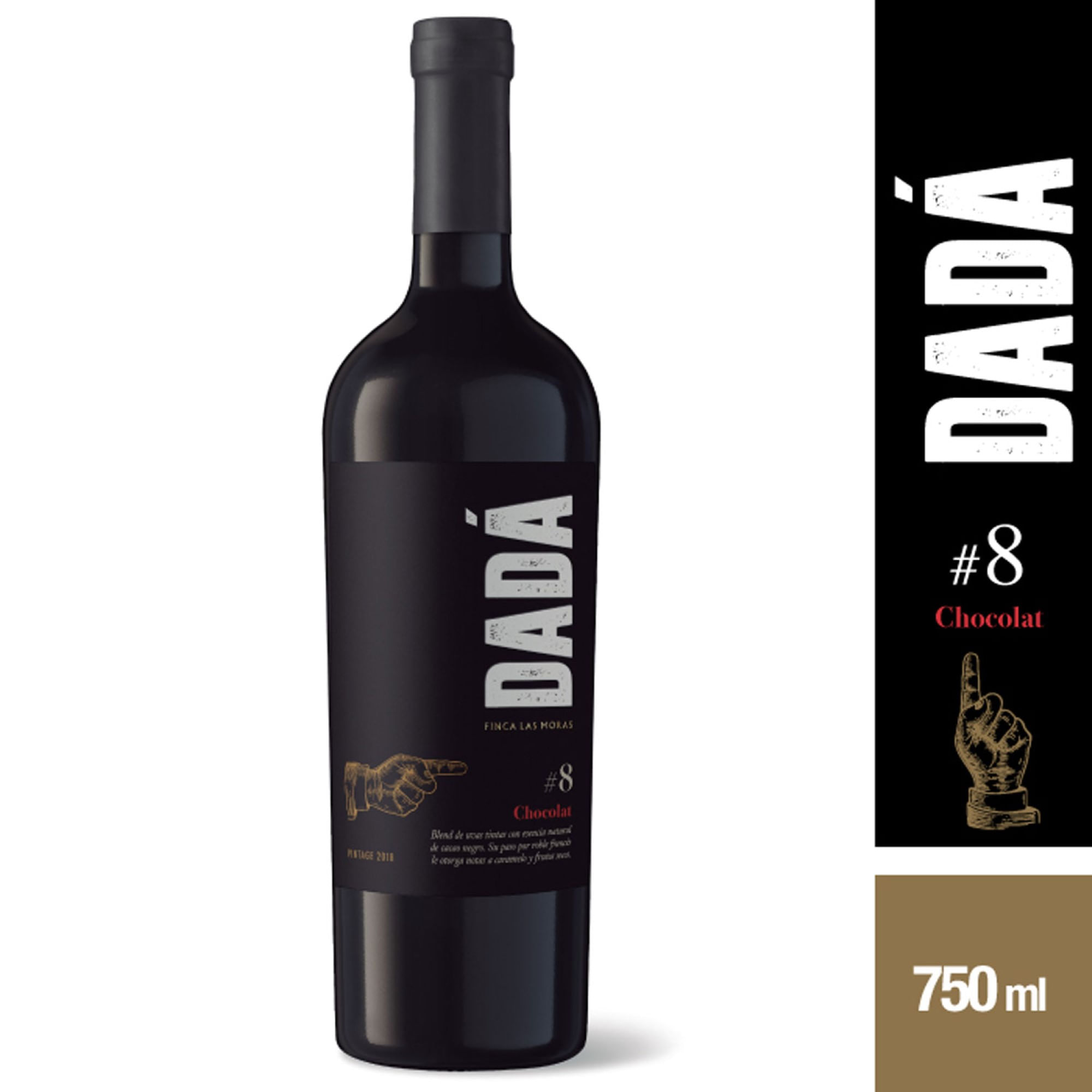 Vino tinto Chocolate Dadá 750 ml