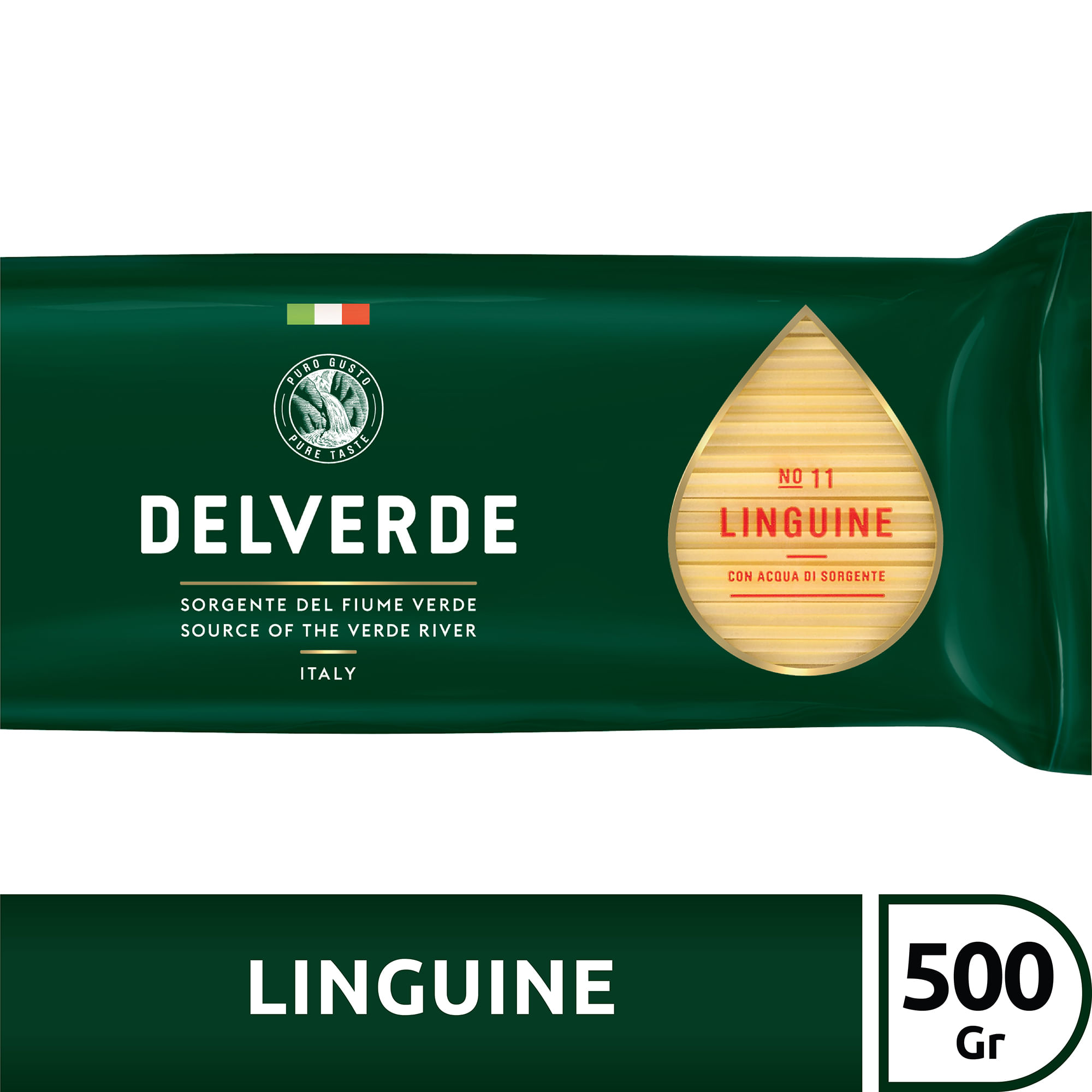 Fideos lingüine Delverde de bolsa 500 g