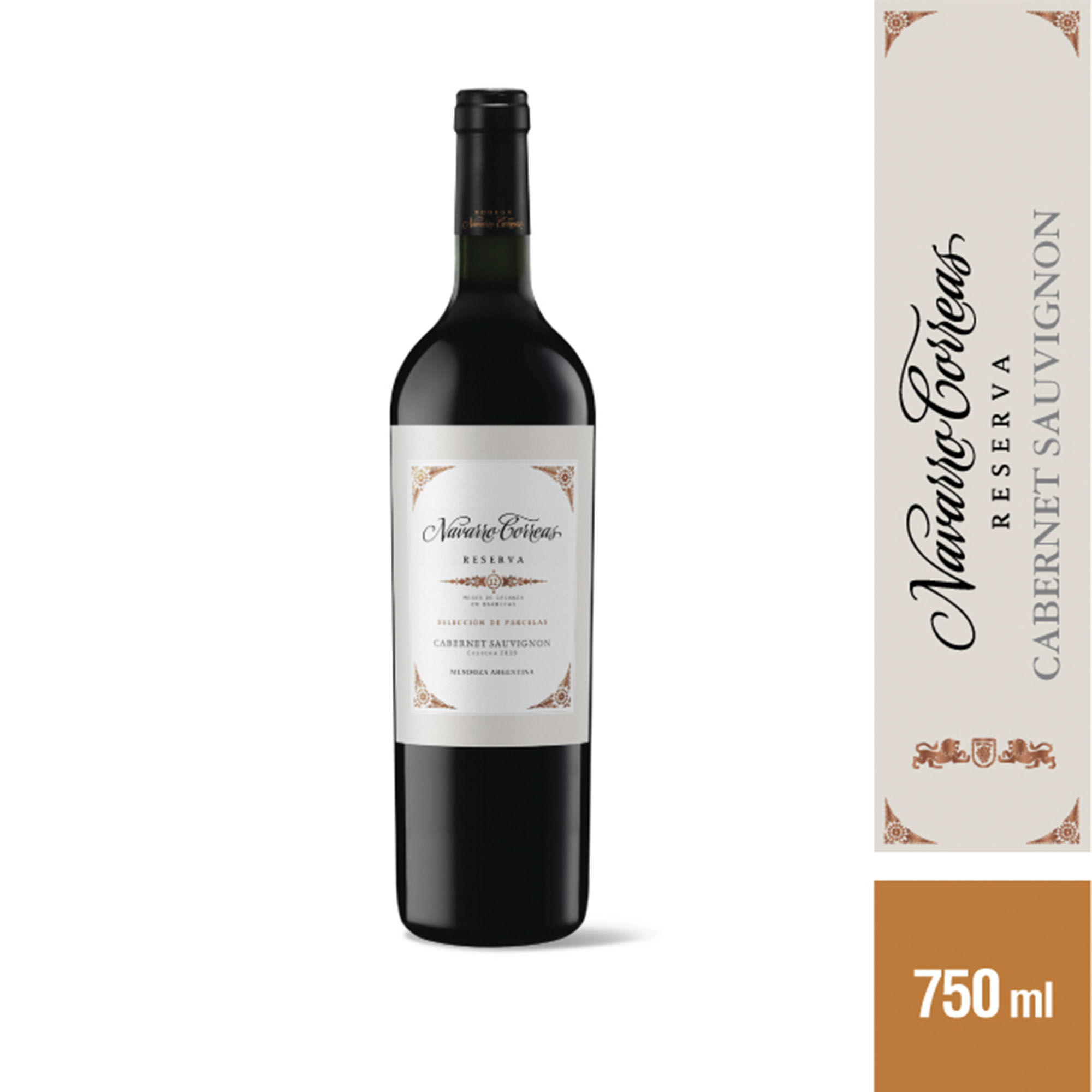 Vino Tinto Cabernet Sauvignon Reserva 750 Cc Navarro Correas