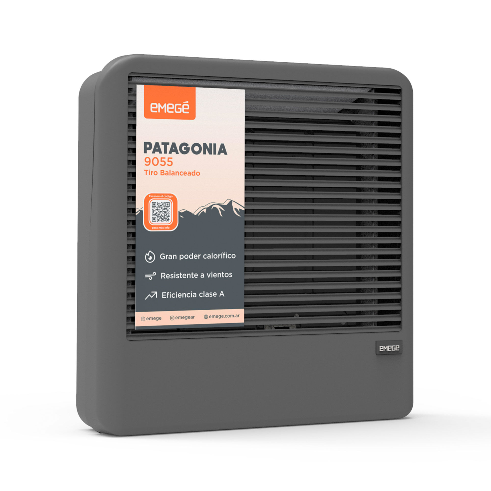 Tiro Balanceado 5500 Kcal Emege Patagonia 9055 gris