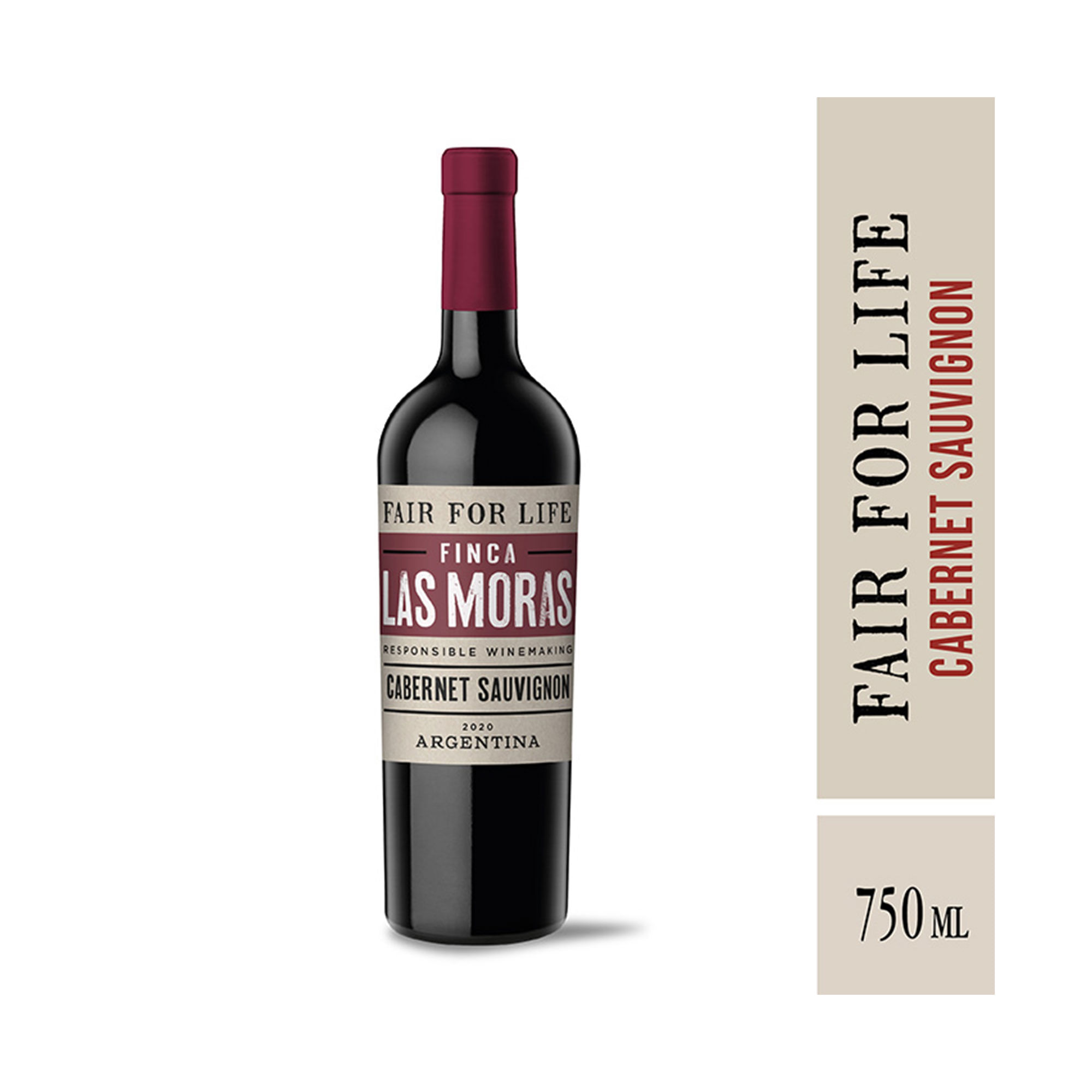 Vino tinto Cabernet Sauvignon Finca Las Moras 750 ml