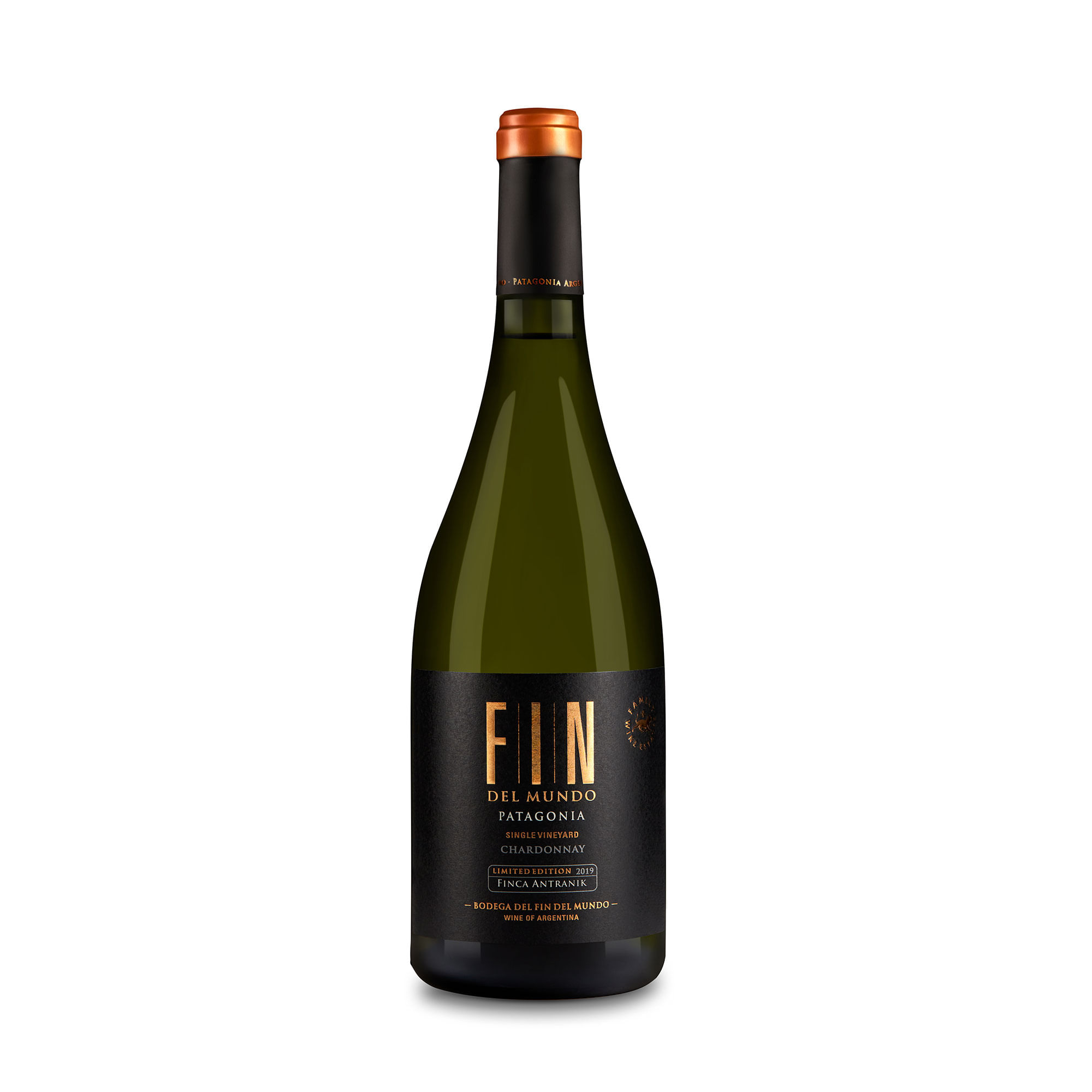 Vino blanco Chardonnay Del fin del Mundo 750 ml
