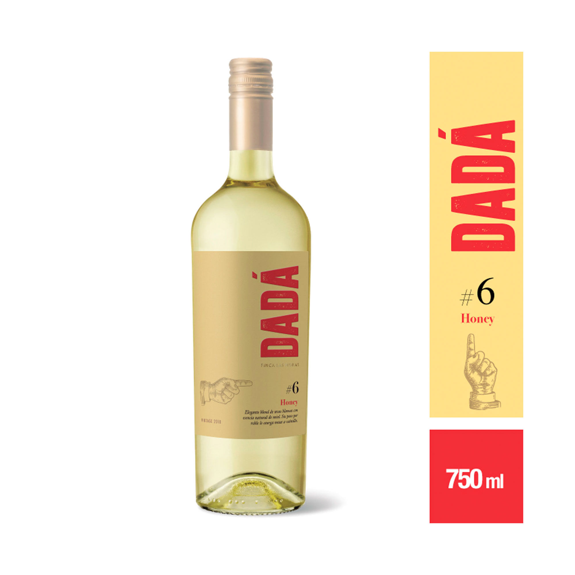 Vino blanco Honey Dadá 750 ml
