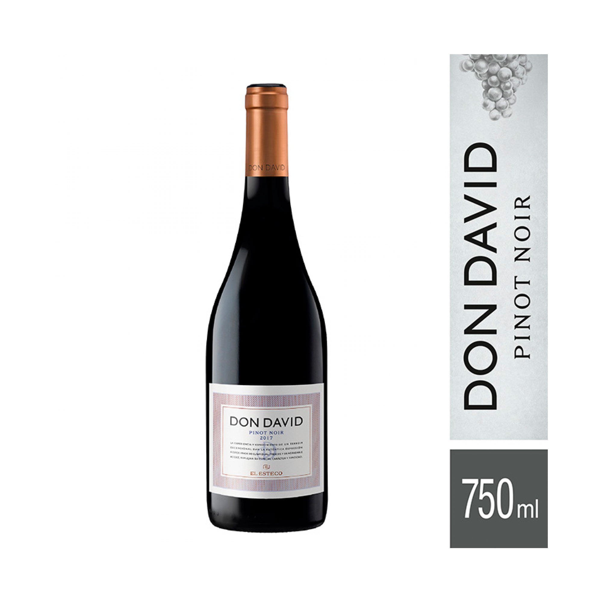 Vino tinto Pinot Noir Don David 750 ml