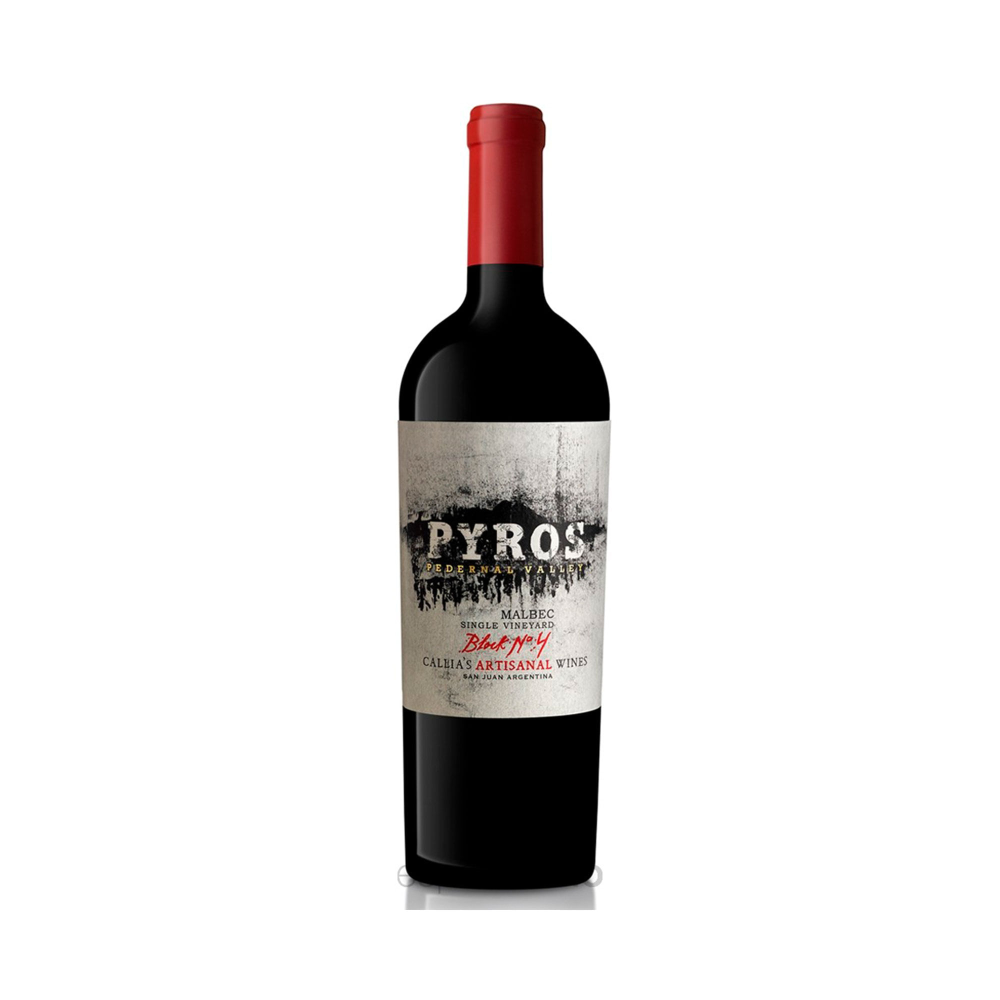 Vino tinto Malbec Pyros Single Vineyard 750 ml