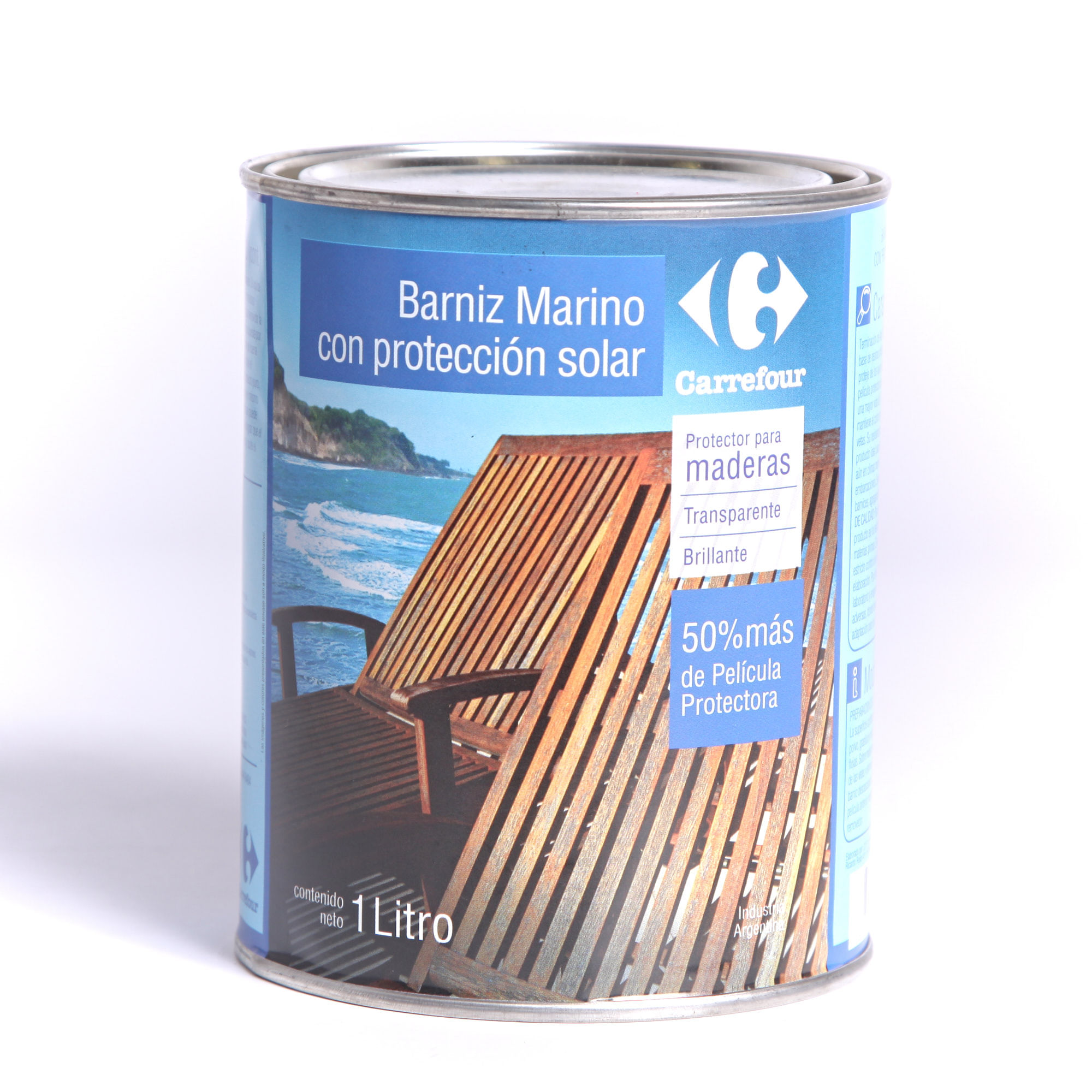 Barniz marino Carrefour con protección solar 1 l.
