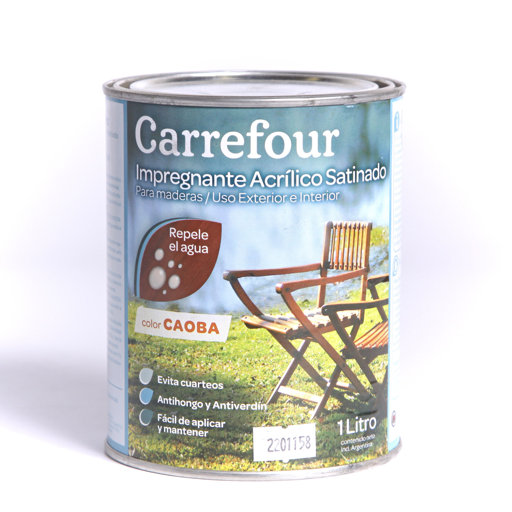 Impregnante Carrefour satinado caoba