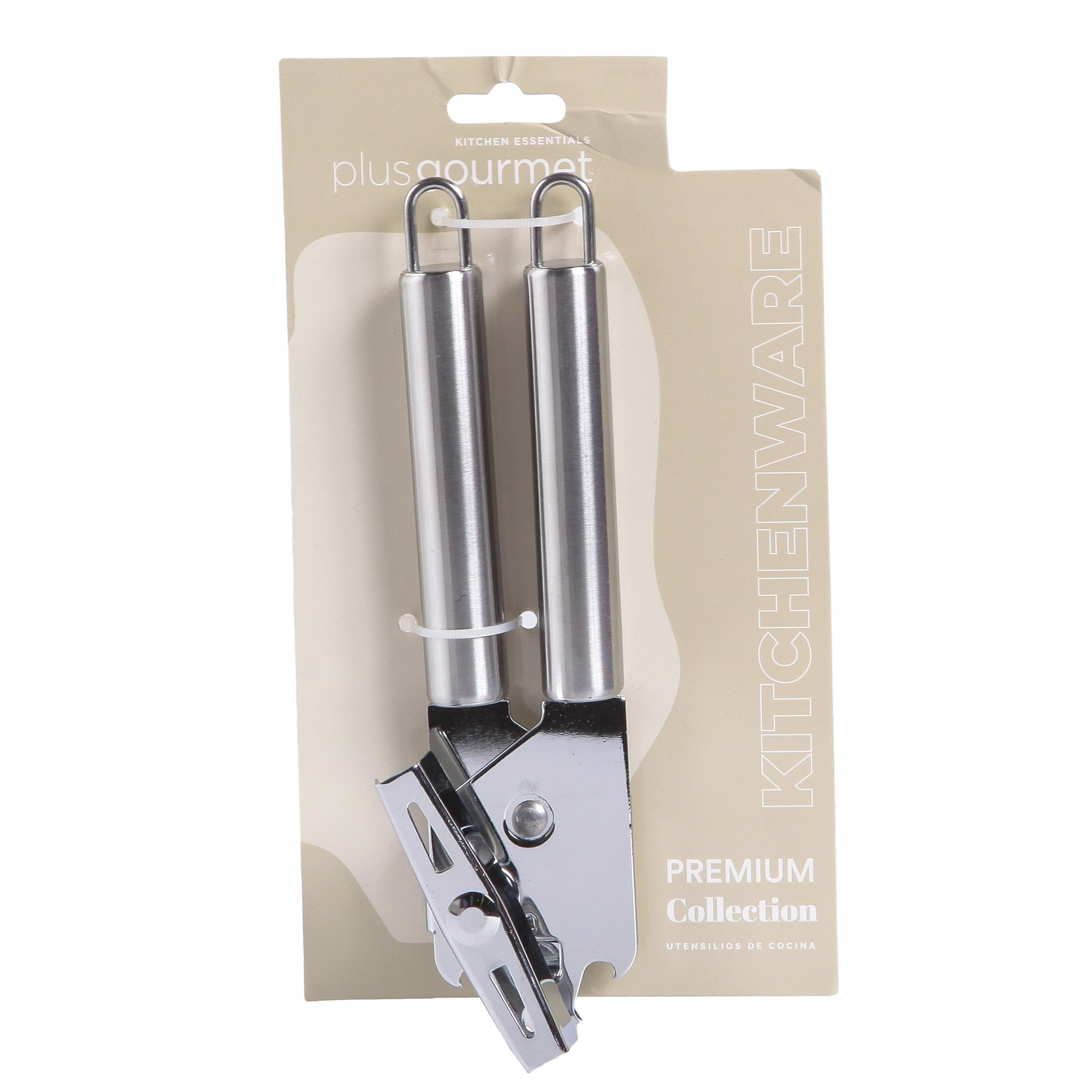 Genérico Abrelatas premium acero inoxidable