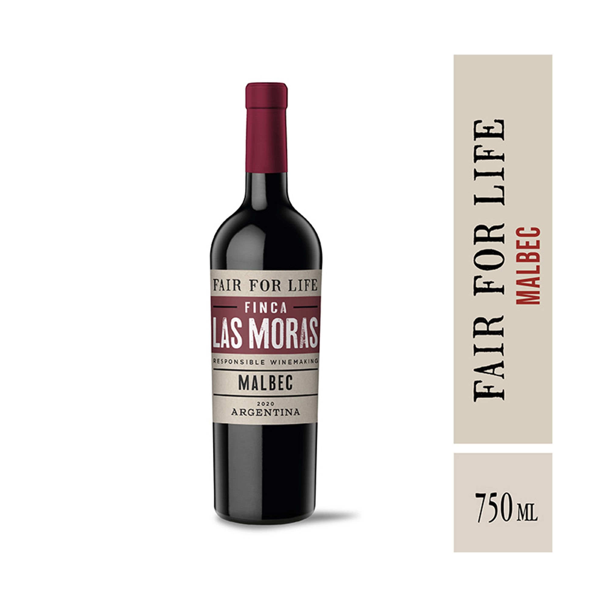 Vino tinto Malbec Fair For Life 750 ml