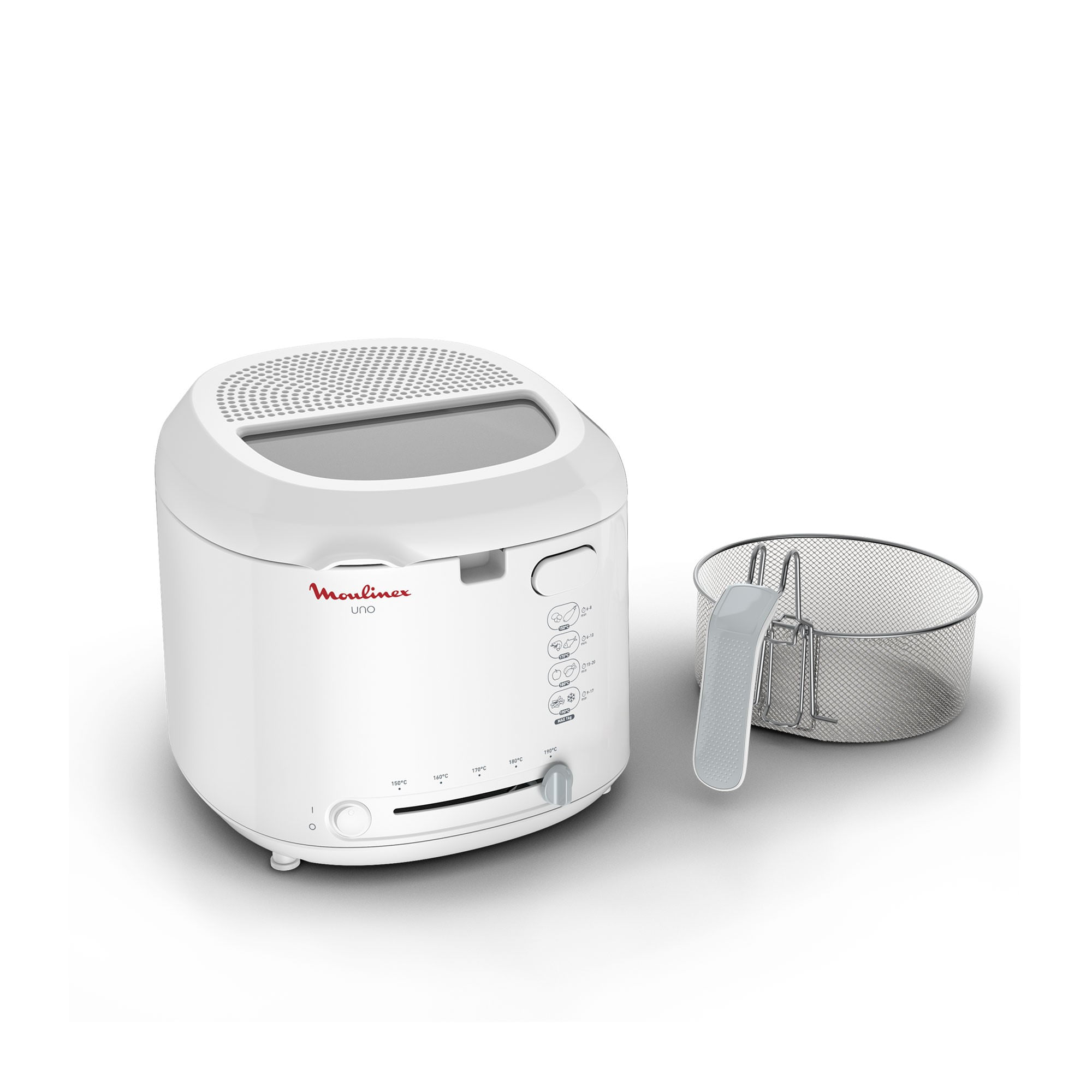 Freidora Moulinex UNO M AF203158 blanca