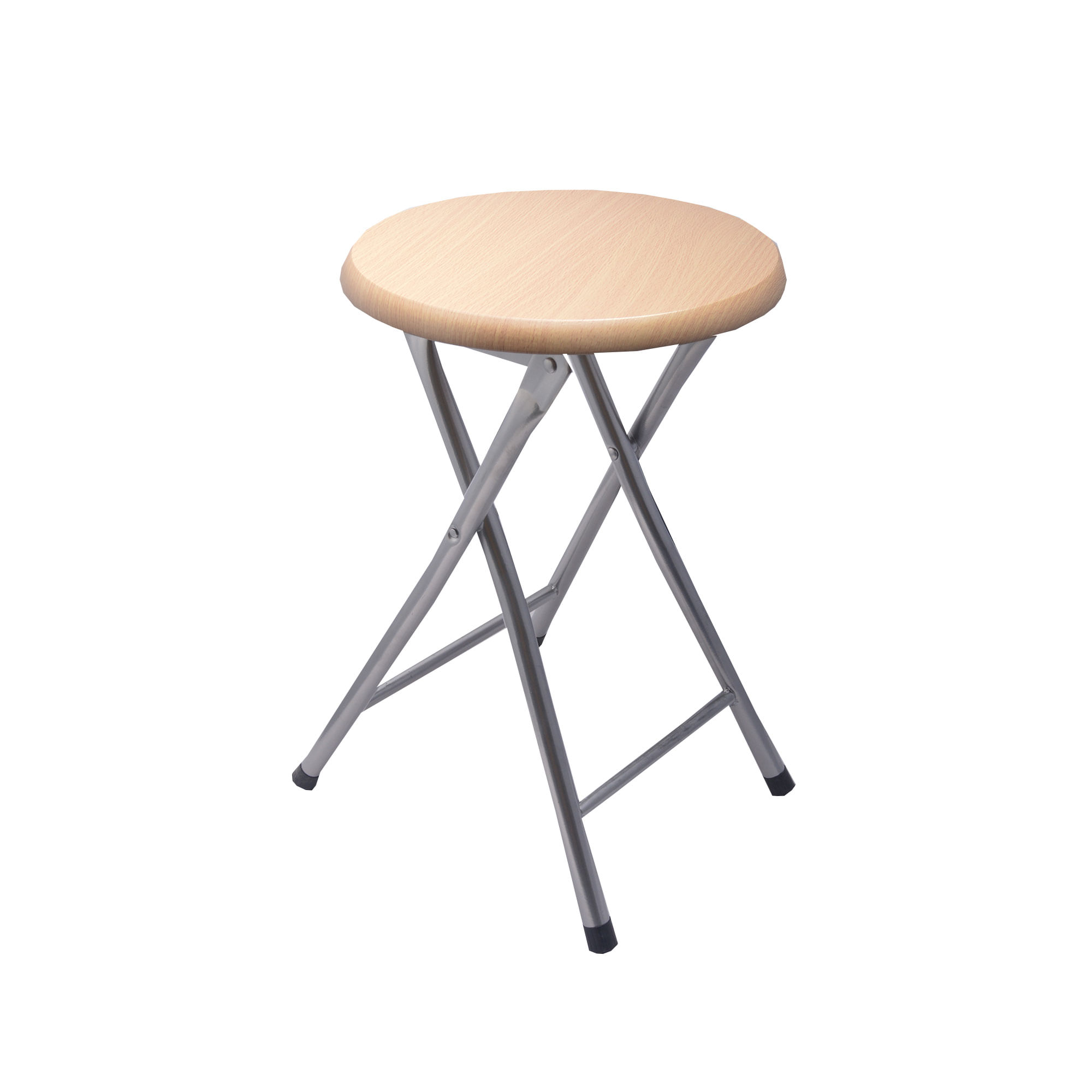 Taburete plegable Carrefour Home madera