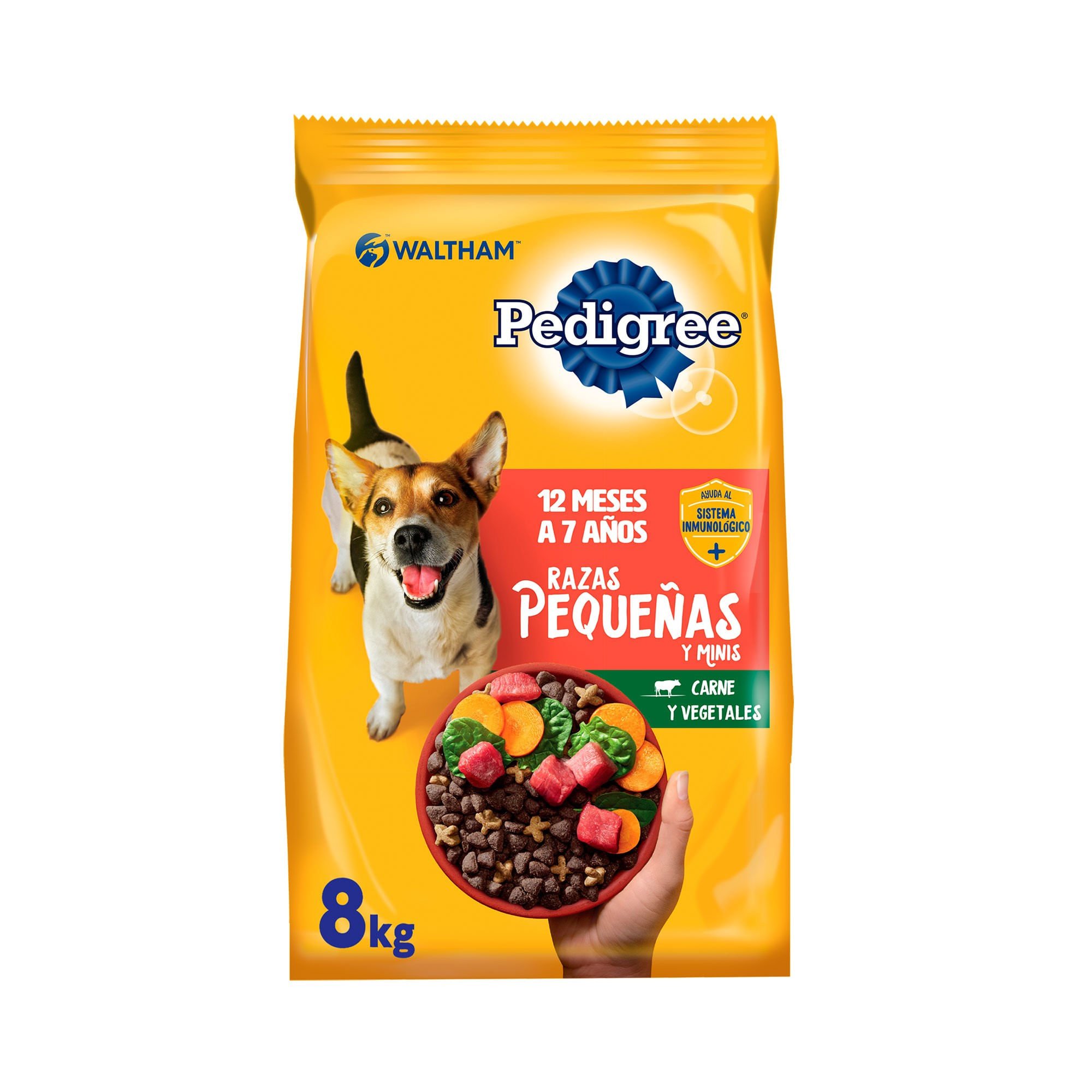 Alimento Seco Para Perro Pedigree Adulto Razas Pequeñas 8kg