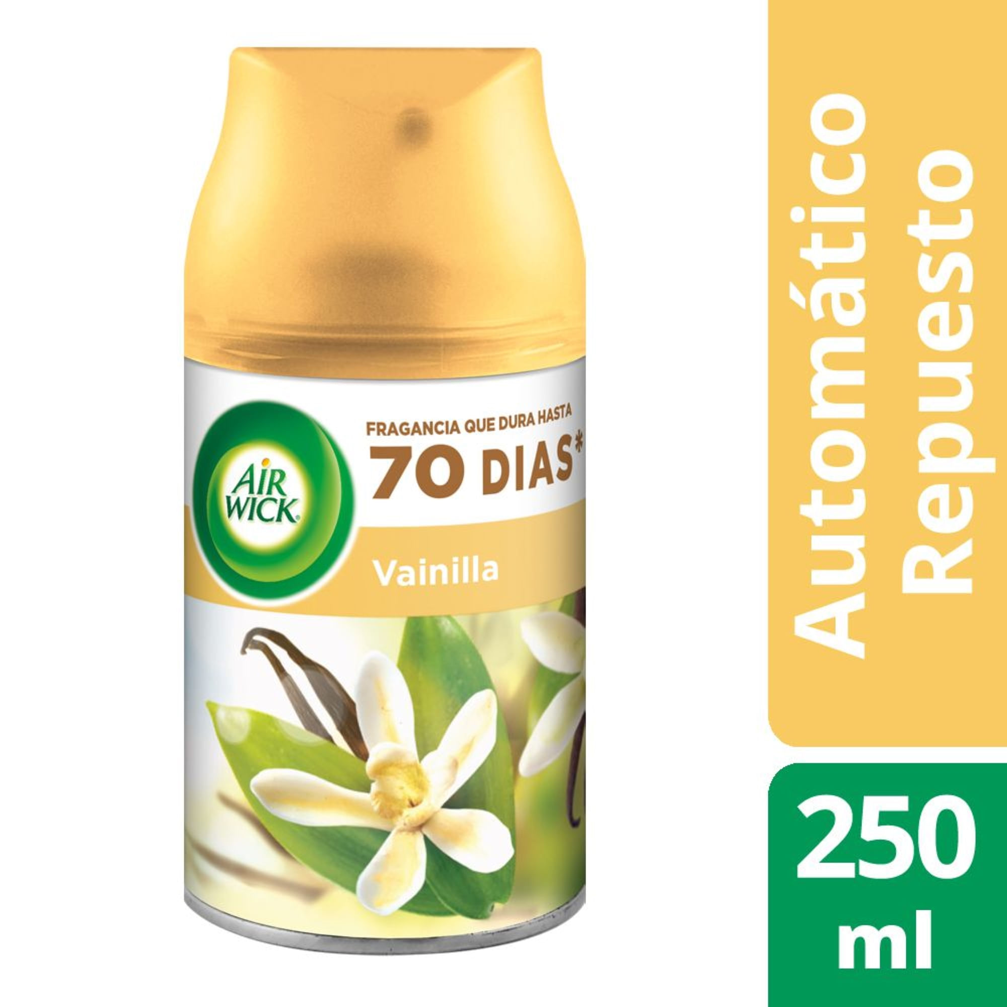 Aromatizador automático Air Wick repuesto vainilla 250 cc.