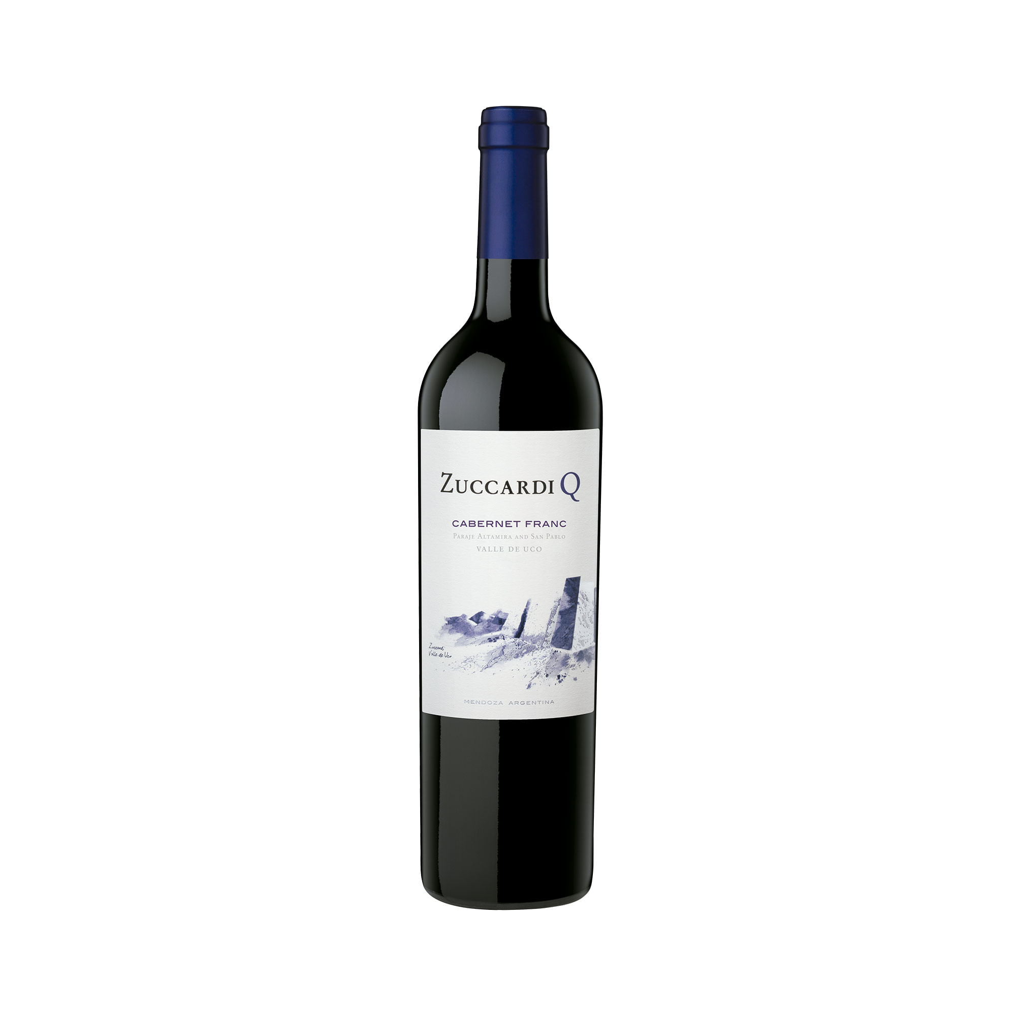 Vino tinto Cabernet Franc Q Zuccardi 750 ml