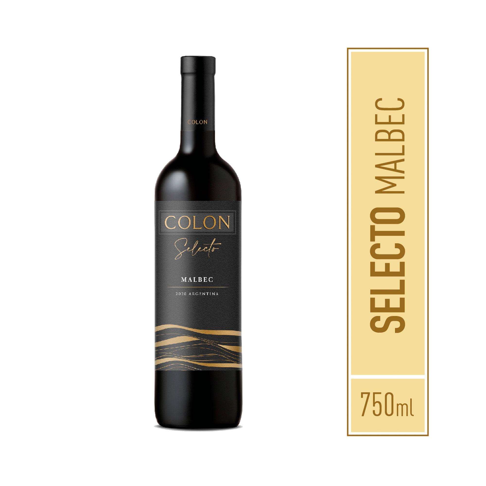 Vino tinto Malbec Colón Selecto 750 ml