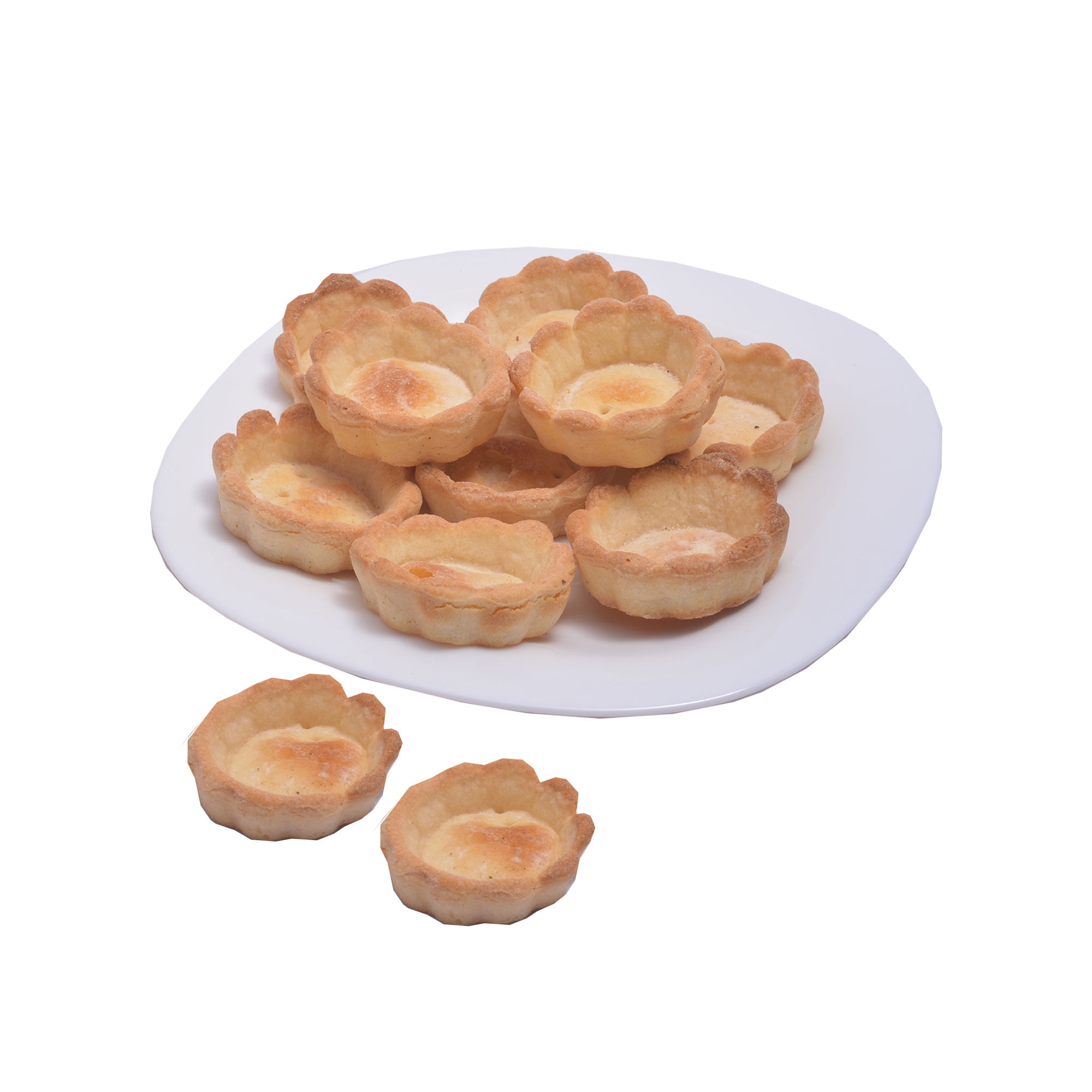 Tarteletas medianas x 10 uni